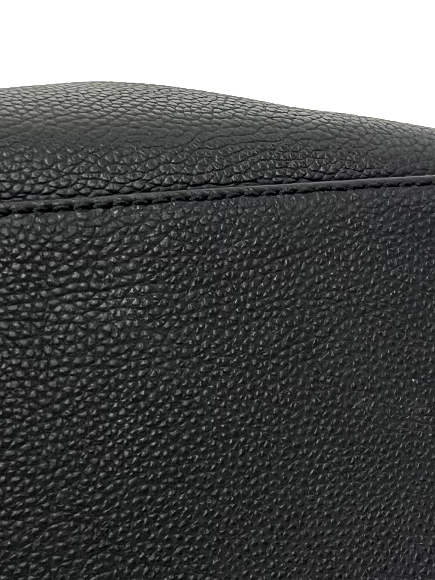 Black Pebbled Leather New York Orchard Street Maya Tote Bag - Image 5