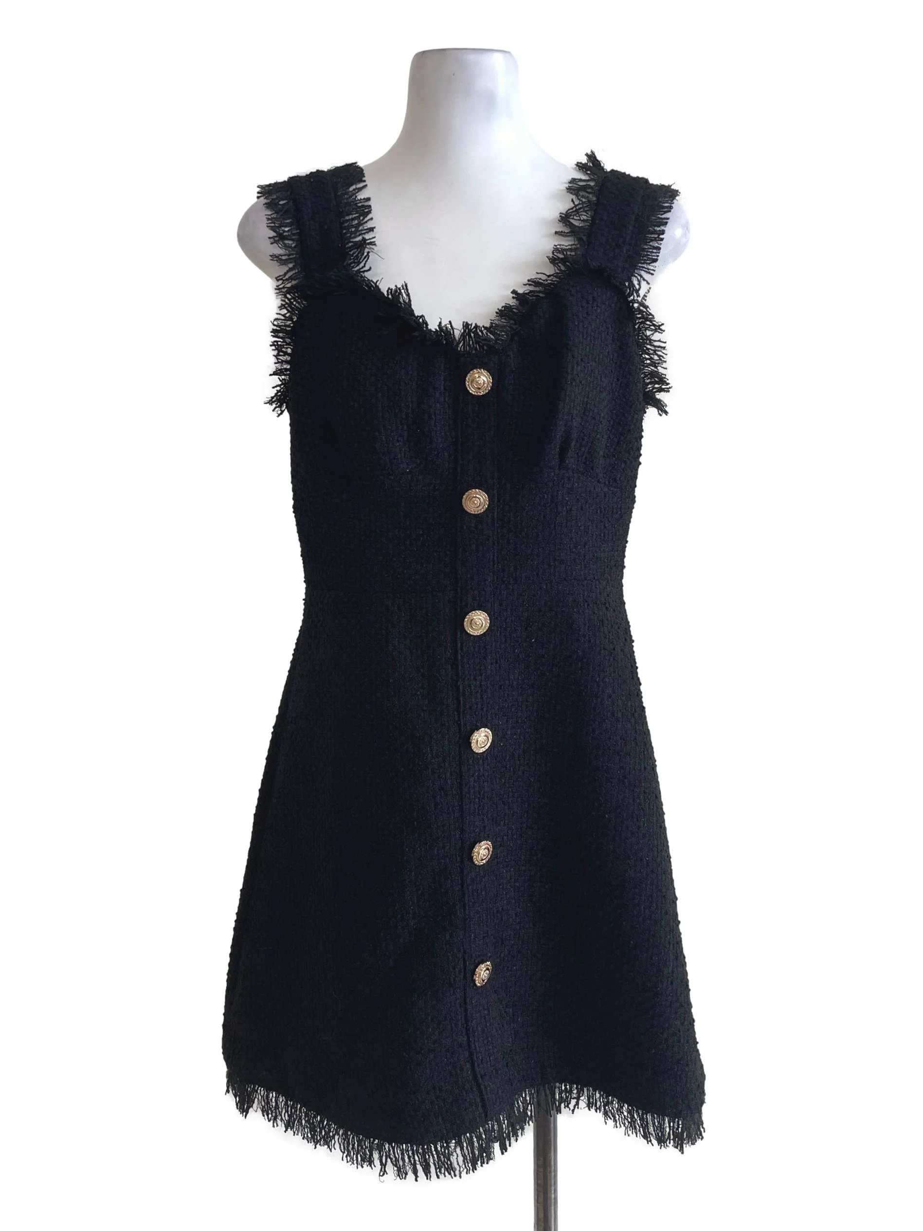 Black Tweed Dress
