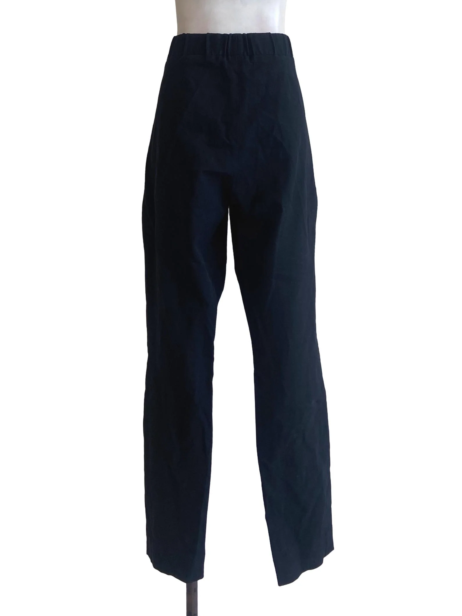 Black Twill Formal Pants - Image 2