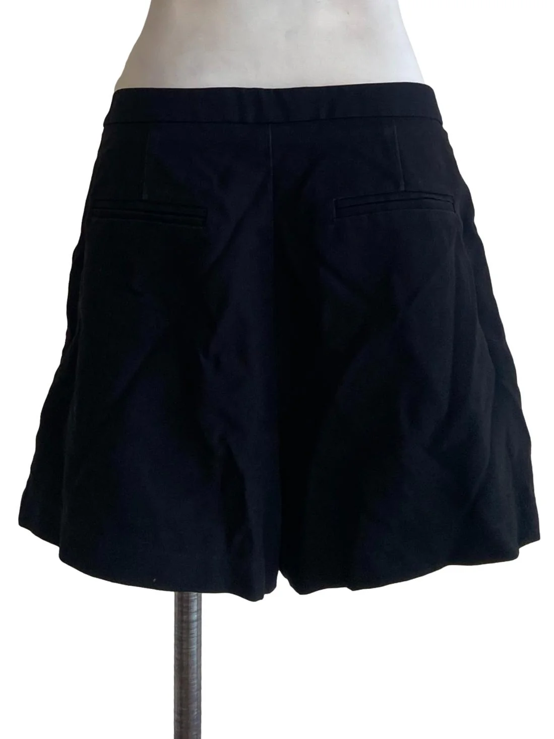 Black Twill Short Pants - Image 2