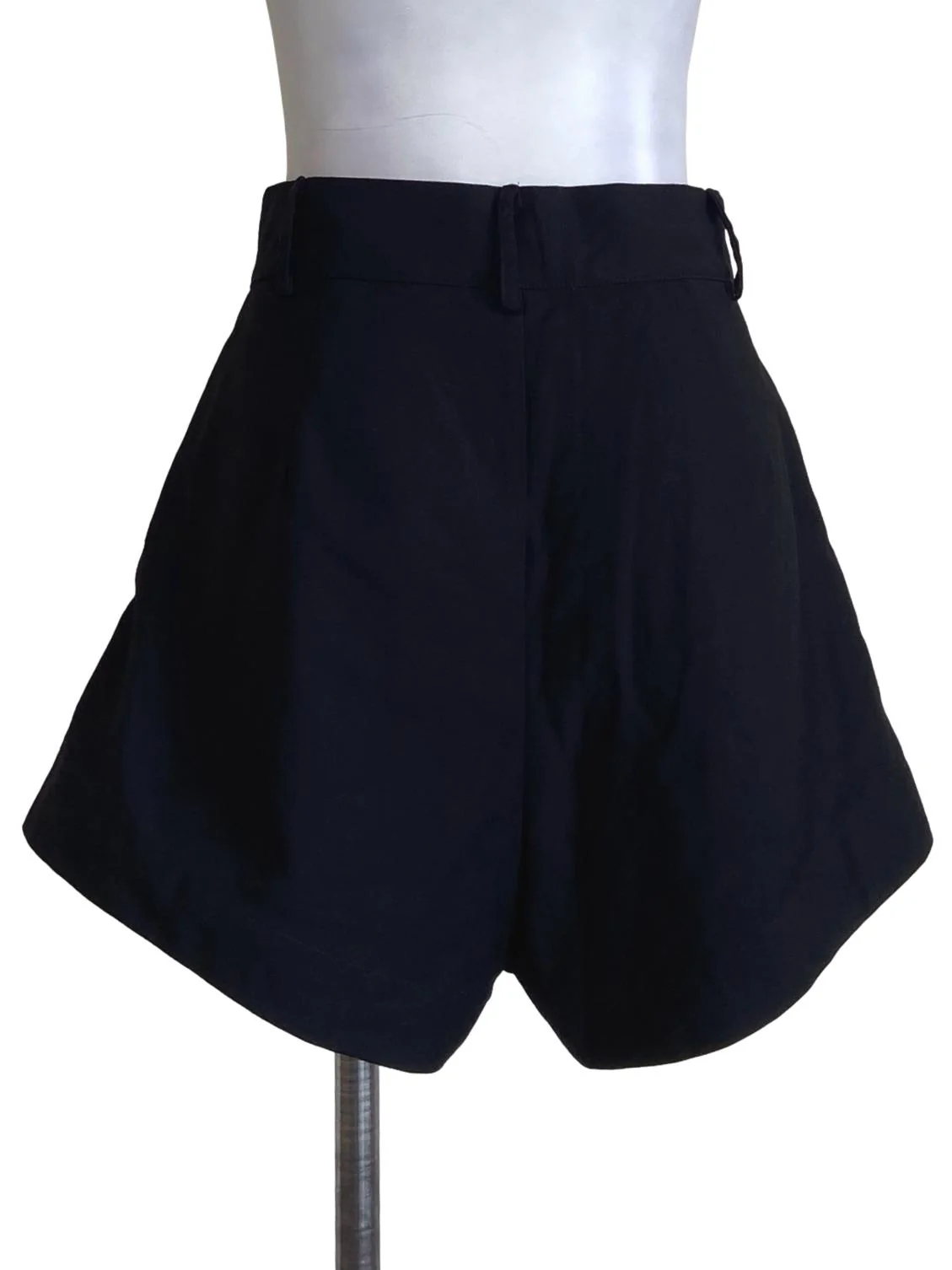 Black Twill Short Pants YHF - Image 2