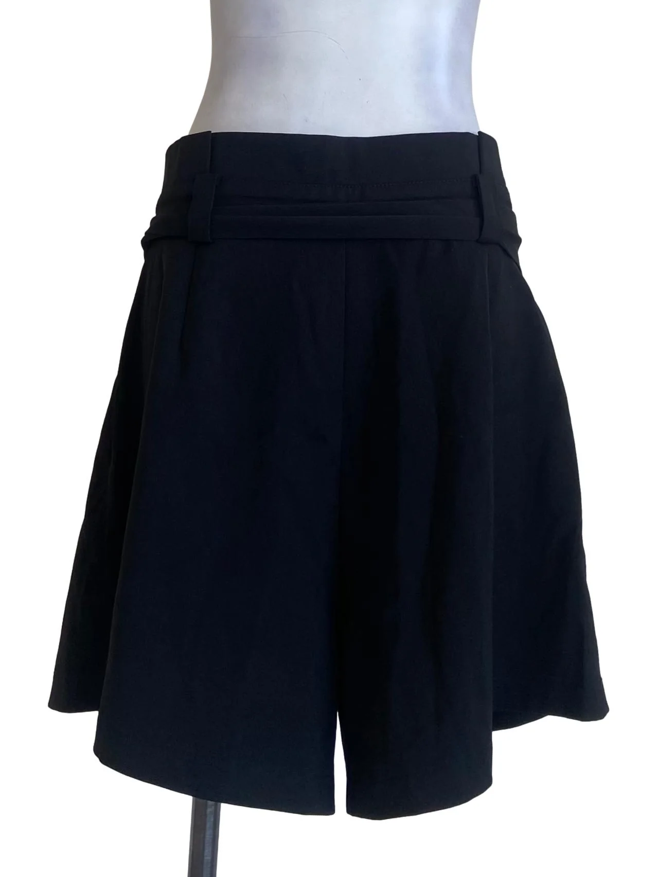 Black Twill Short Pants - Image 2