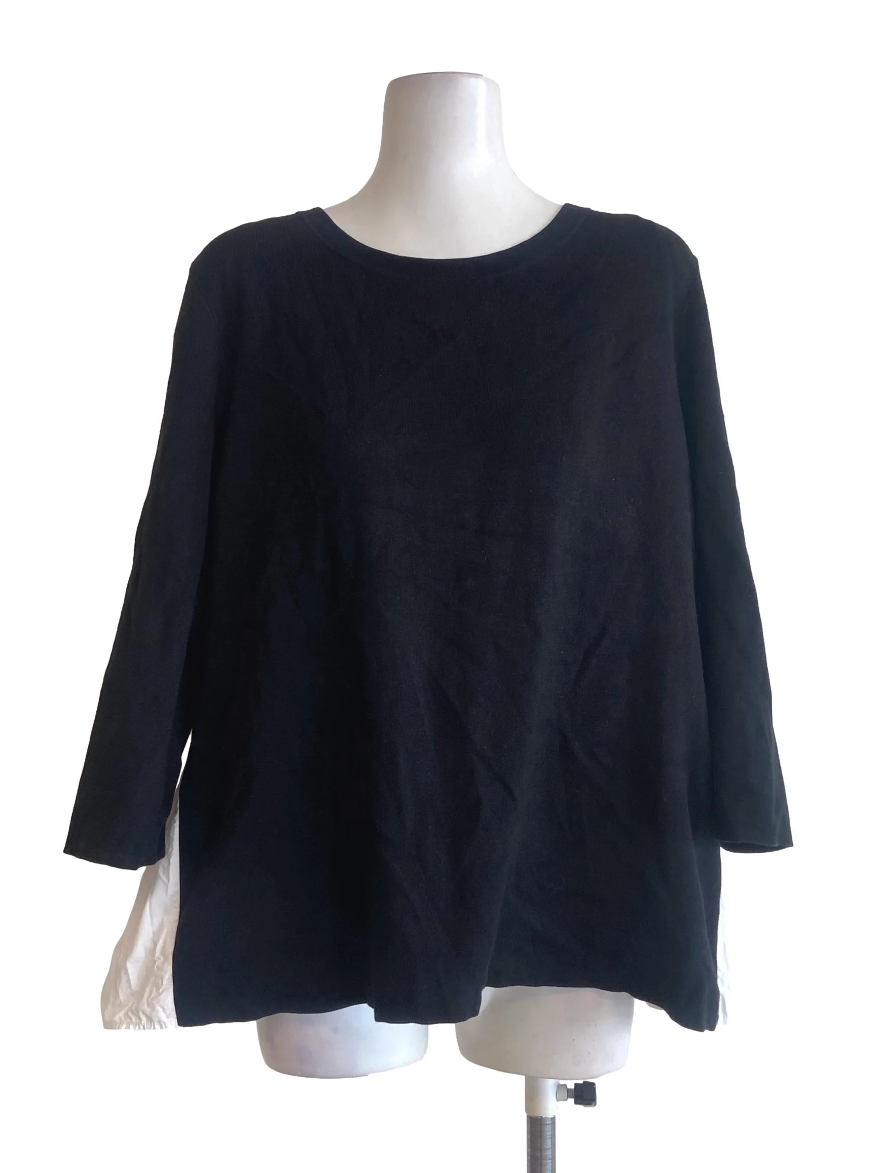 Black & Whites Pencil Stripe Blouse
