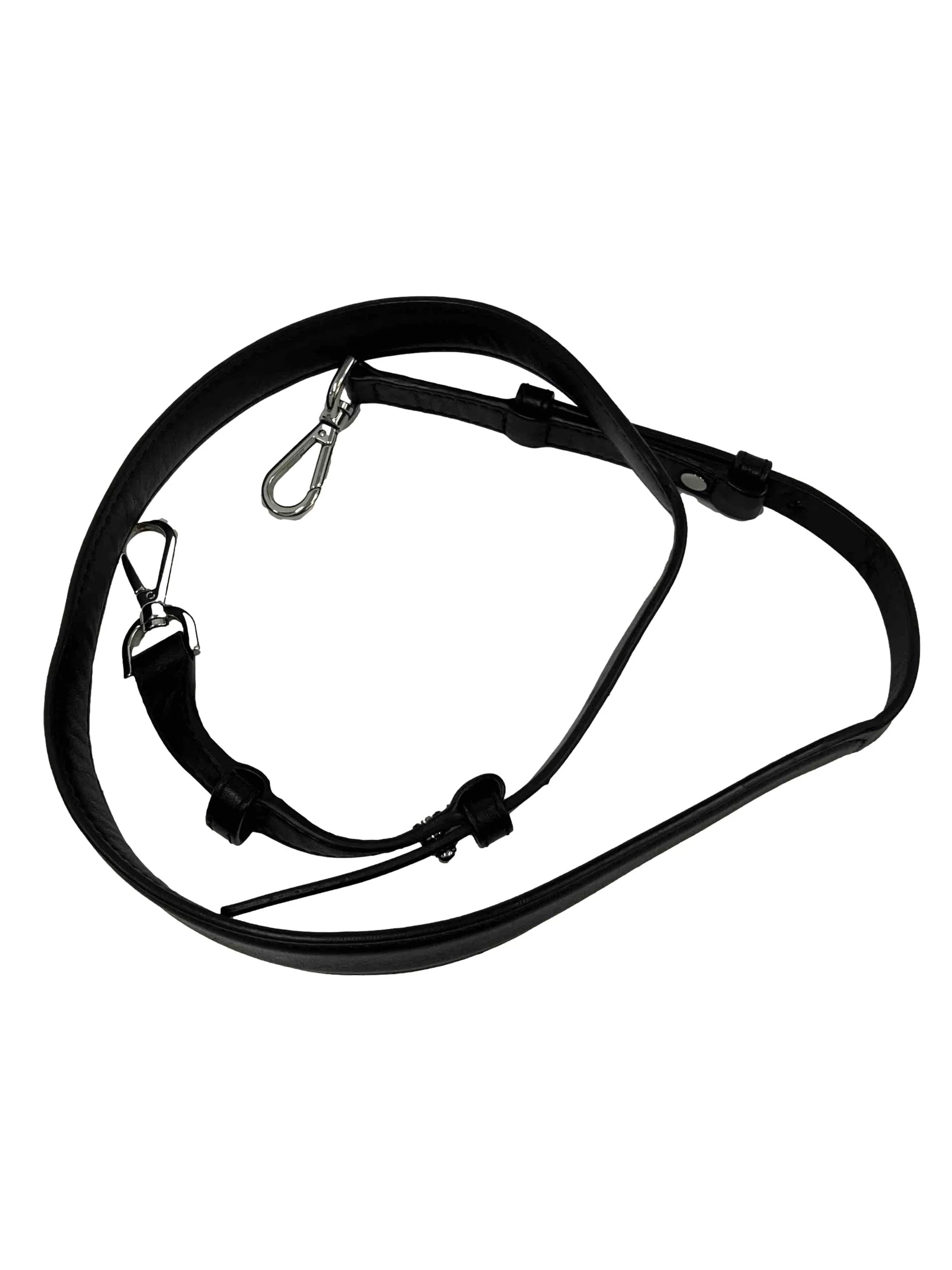 Black Whitney Medium Leather Satchel - Image 7