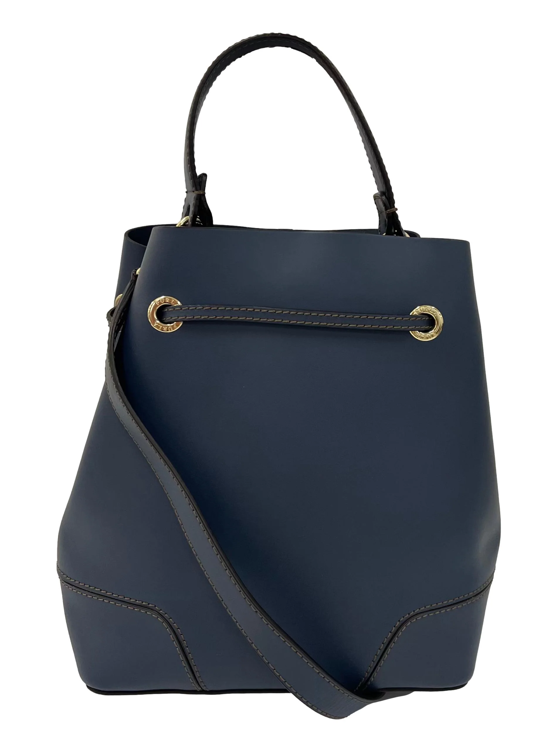 Navy Blue Stacy Bucket Bag - Image 4