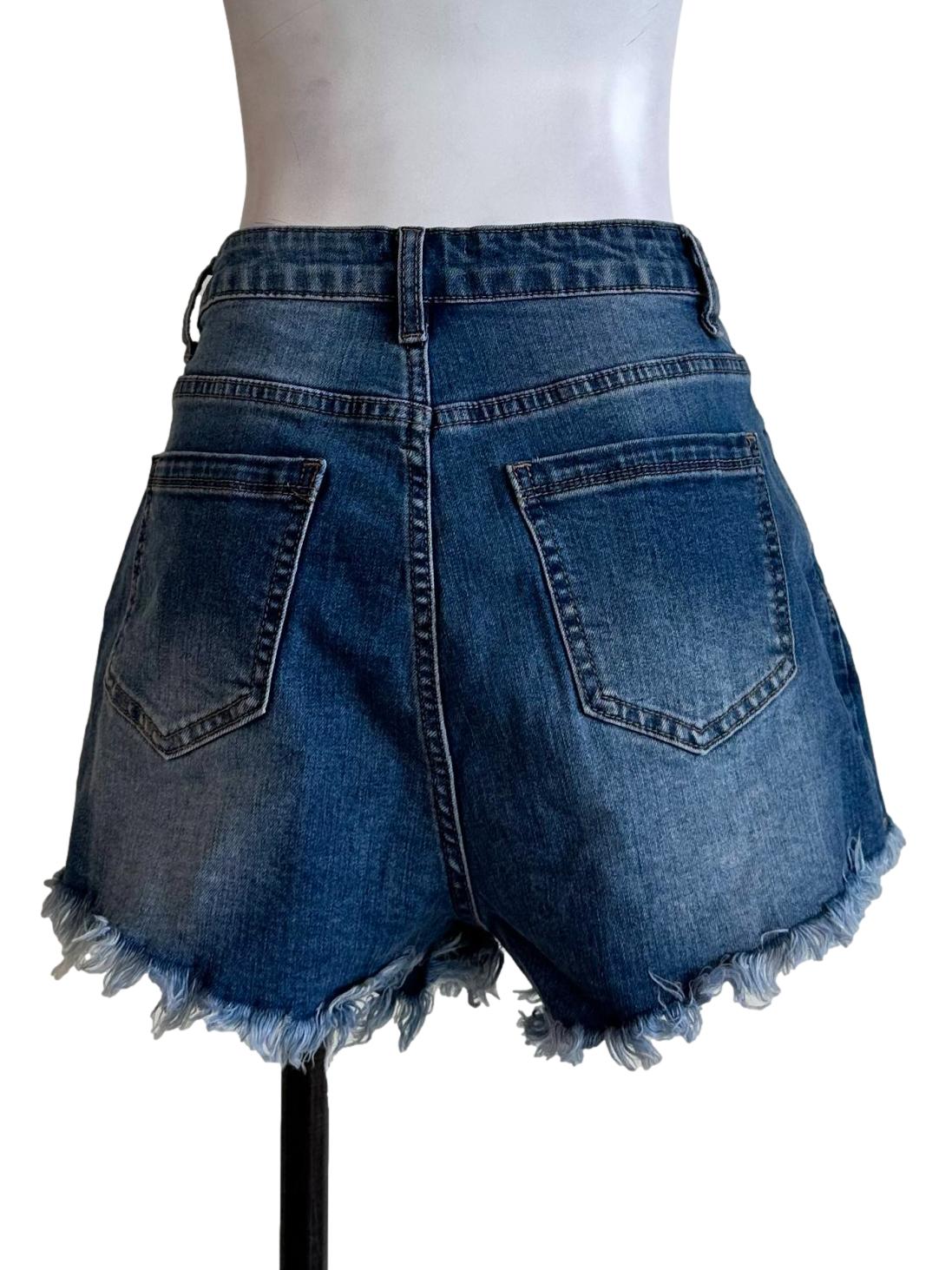Blue Denim Short - Image 2