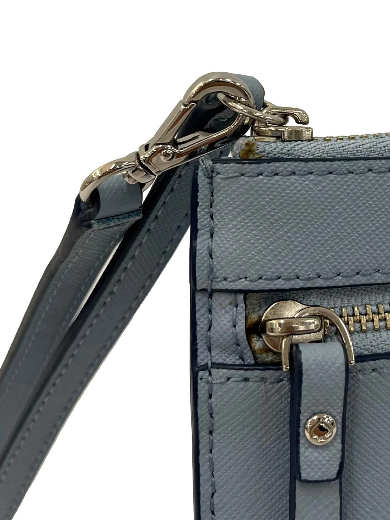 Light Blue Laurel Way Tinie Wristlet - Image 3