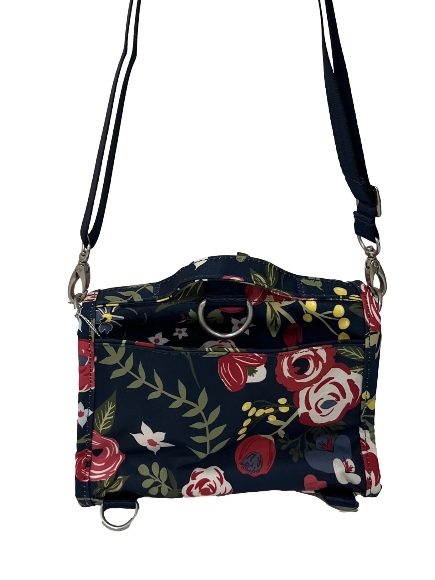 Blue Floral Mini Shoulder Bag - Image 4
