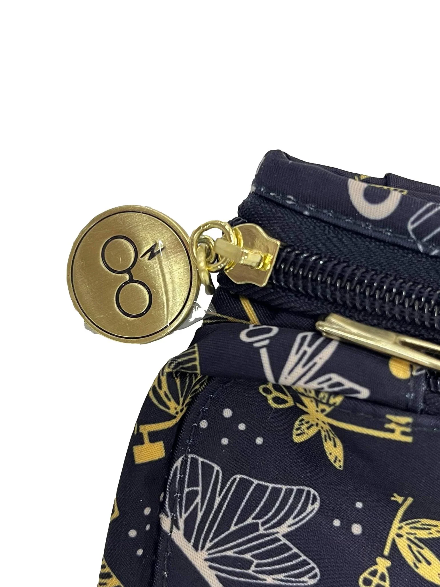 Blue Printed Mini Crossbody Bag - Image 5