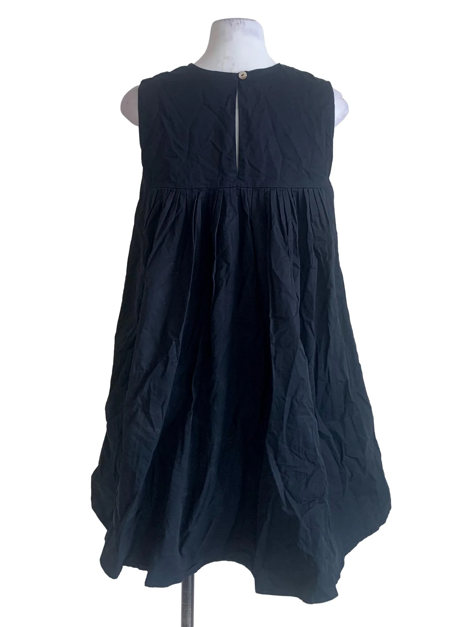 Blue Round Neck Drop Waist - Image 2