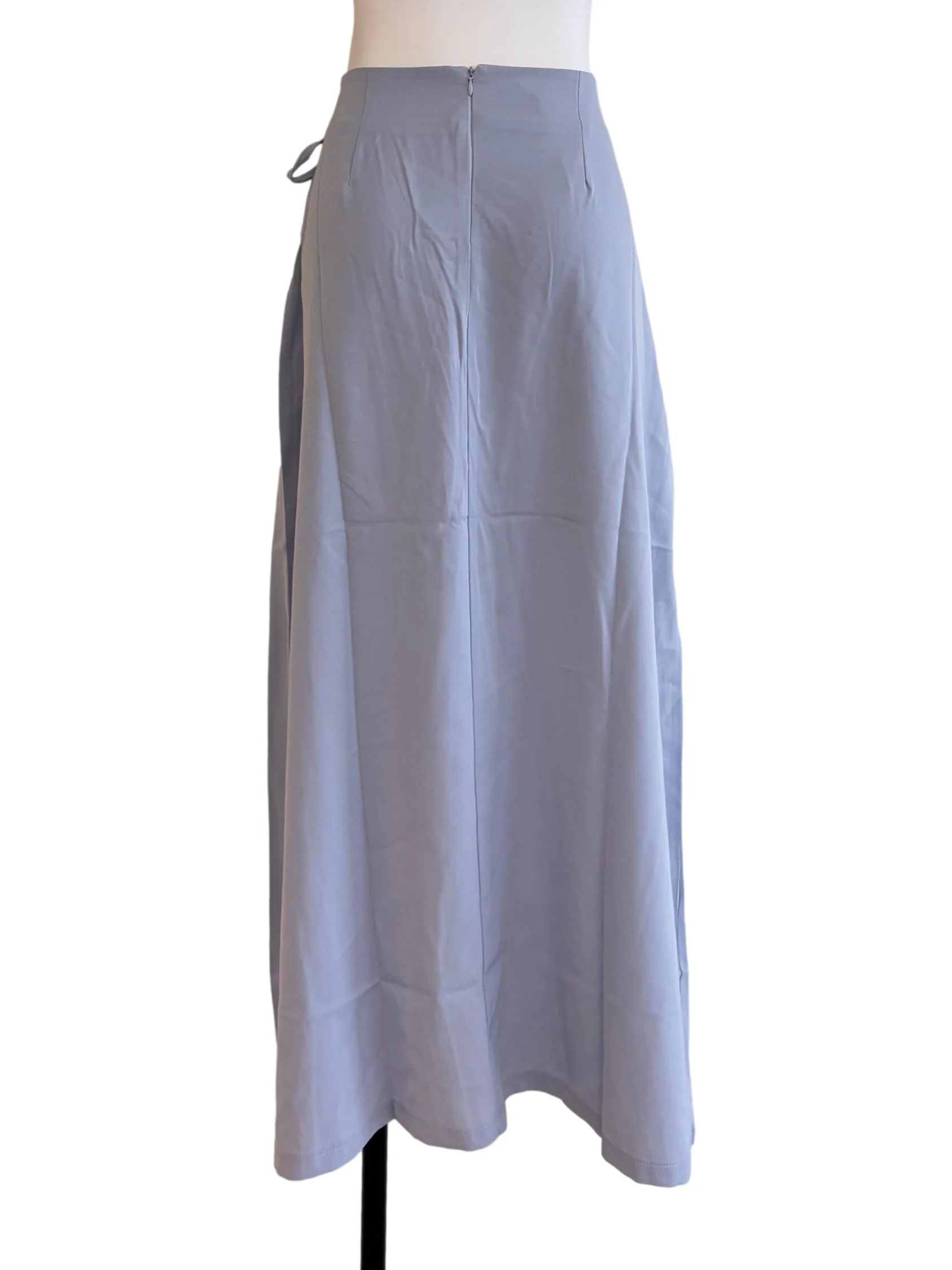 Blue Side Tie Skirt - Image 2