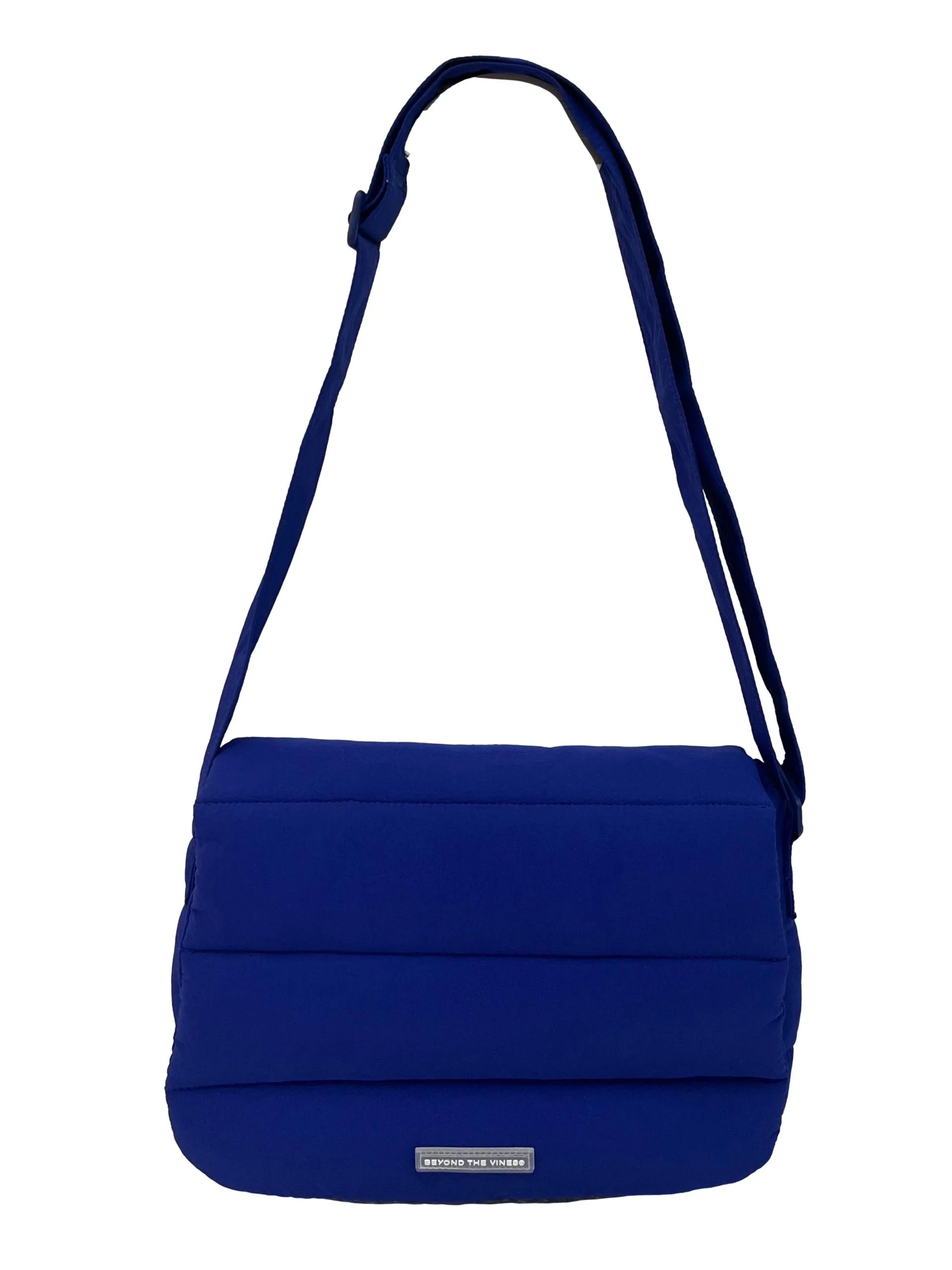 Blue Small Puffer Shoulder Bag