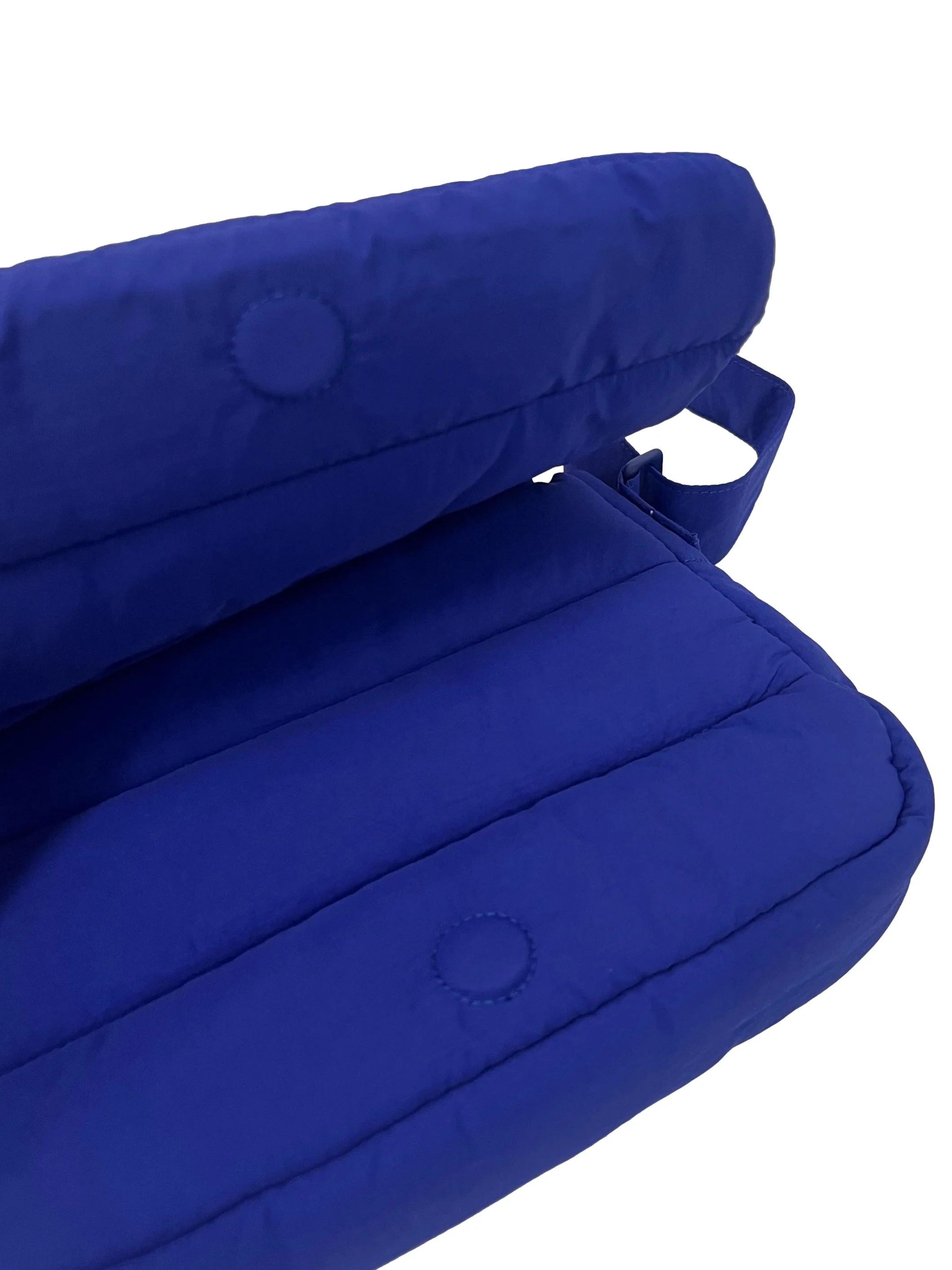 Blue Small Puffer Shoulder Bag - Image 7