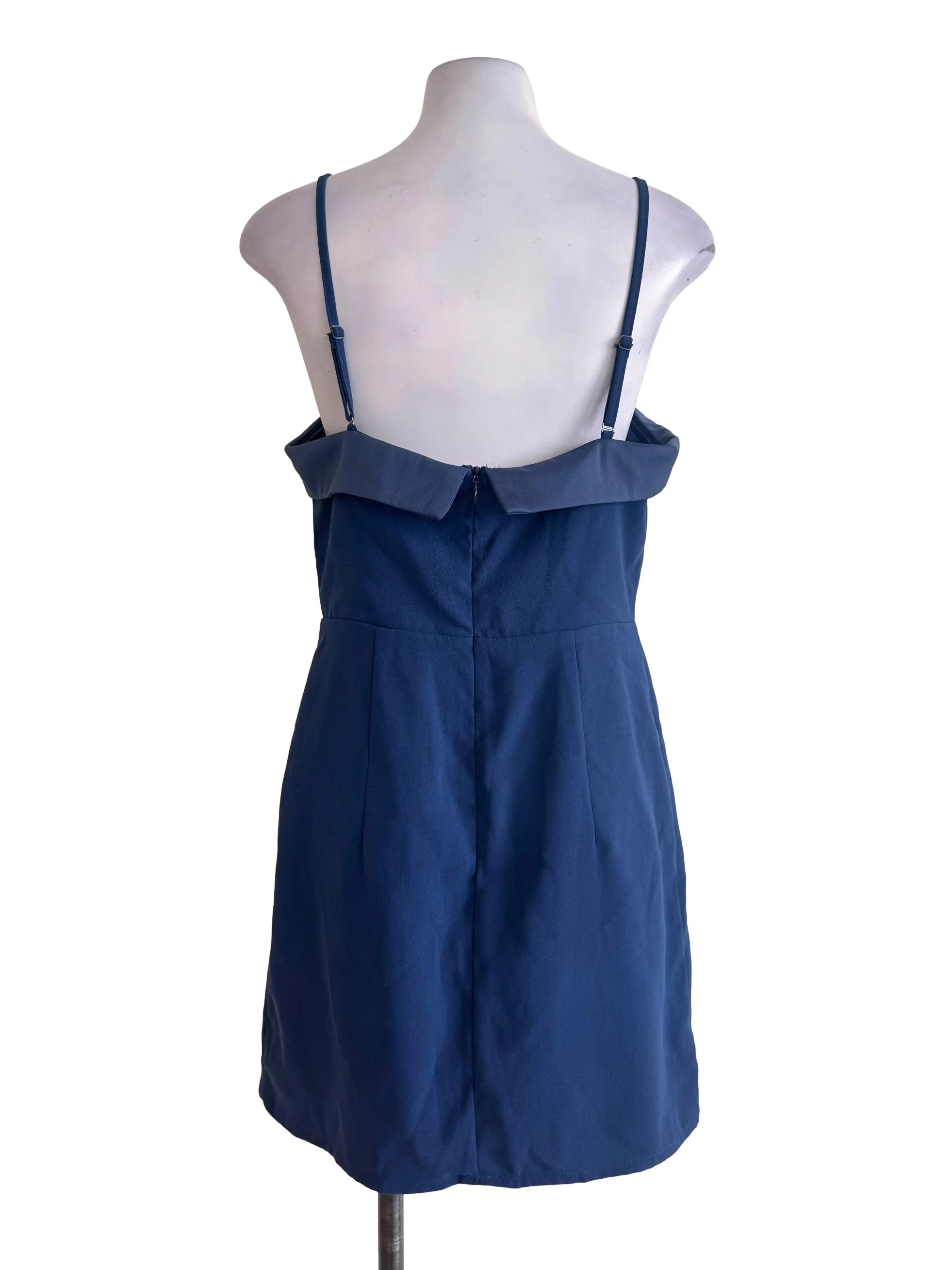 Blue Spaghetti Strap Dress - Image 2