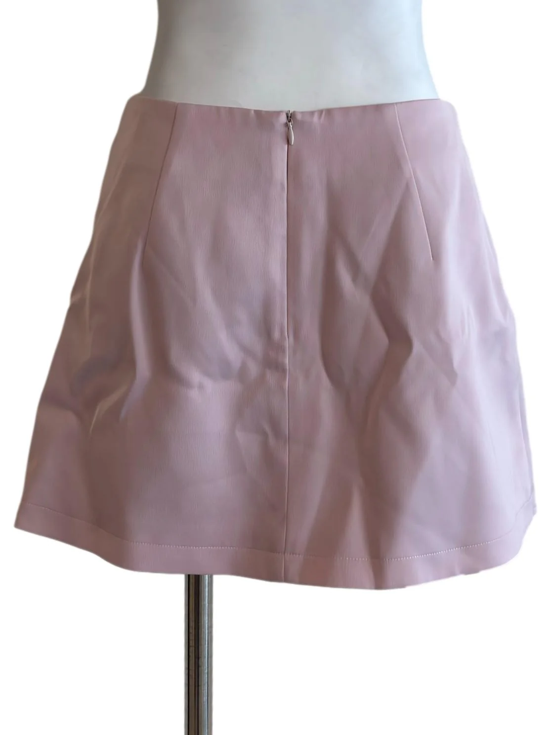 Blush Pink Mini Skirt - Image 2