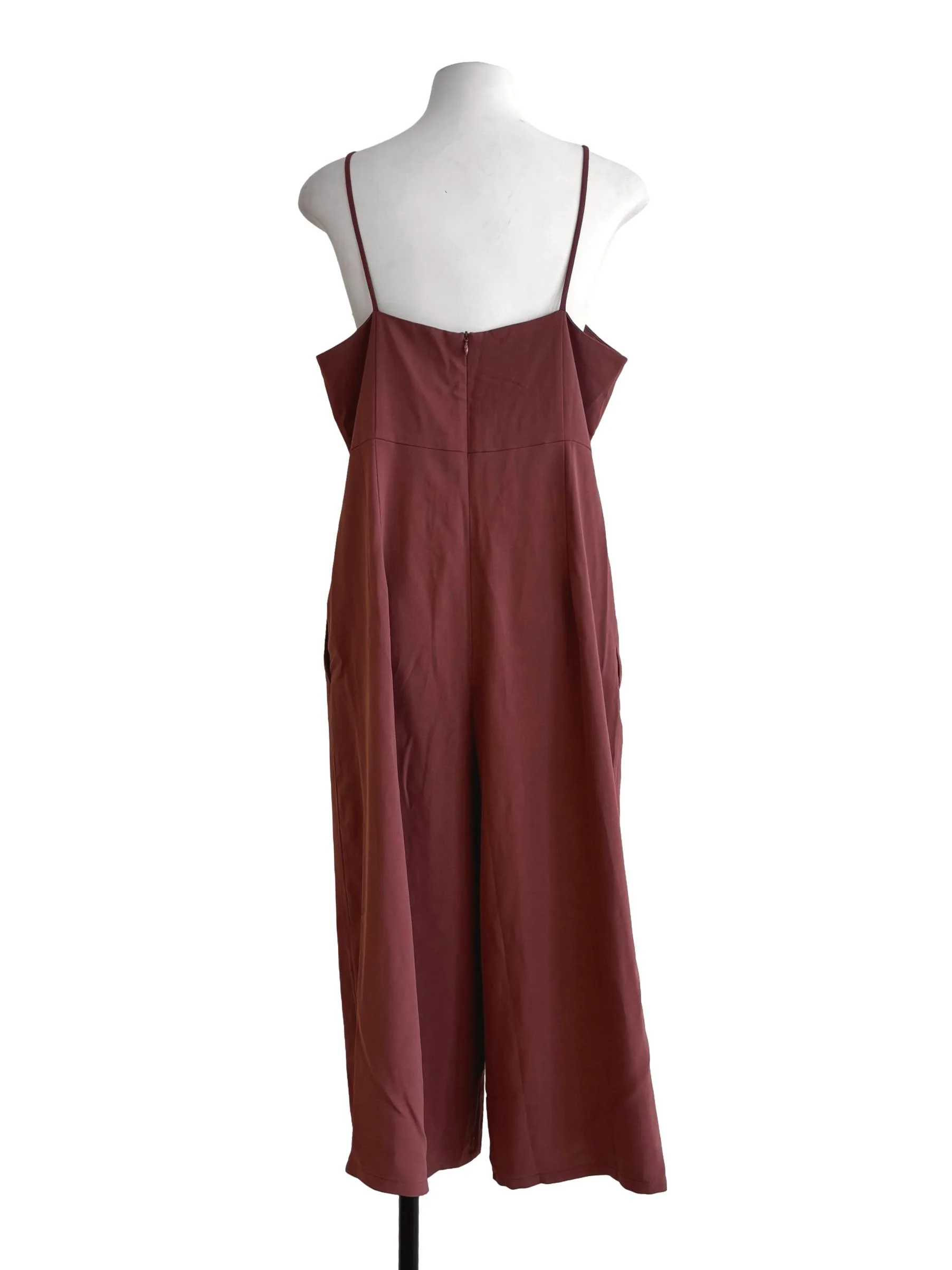 Blush Red Sweetheart Cami Jumpsuit LB - Image 2