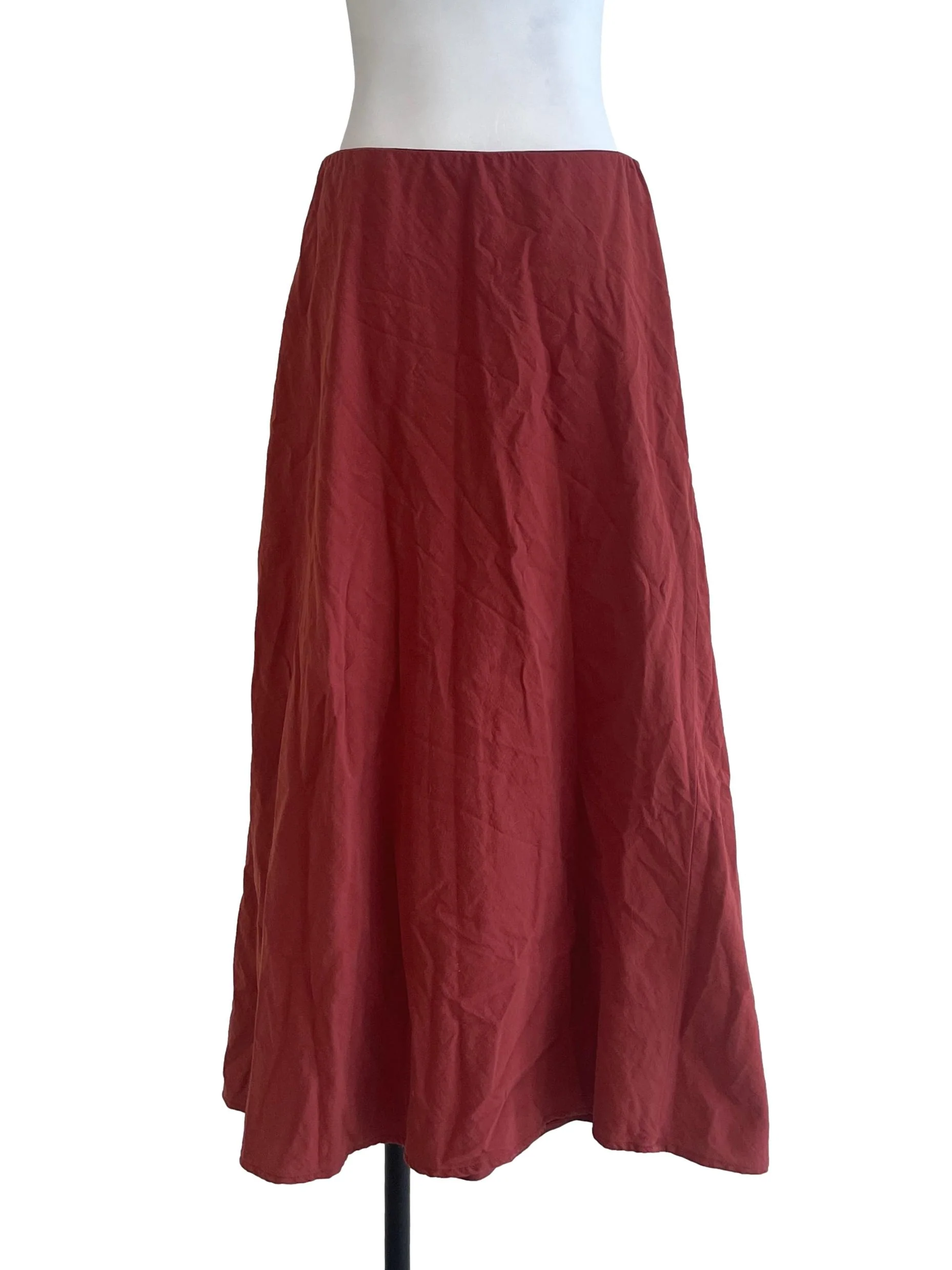 Brick Orange A Line Skirt - Image 2