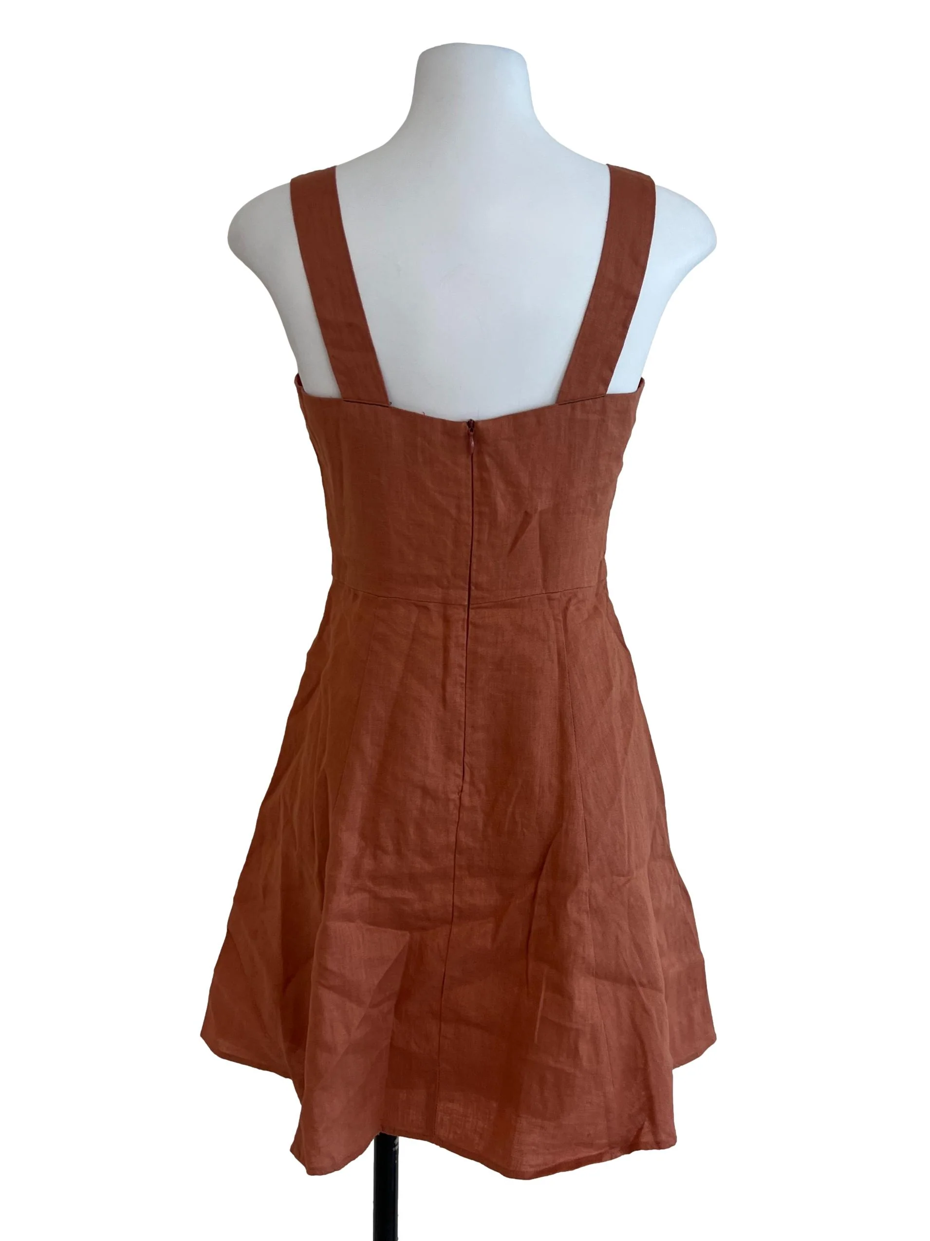 Brick Orange Dress - Image 2