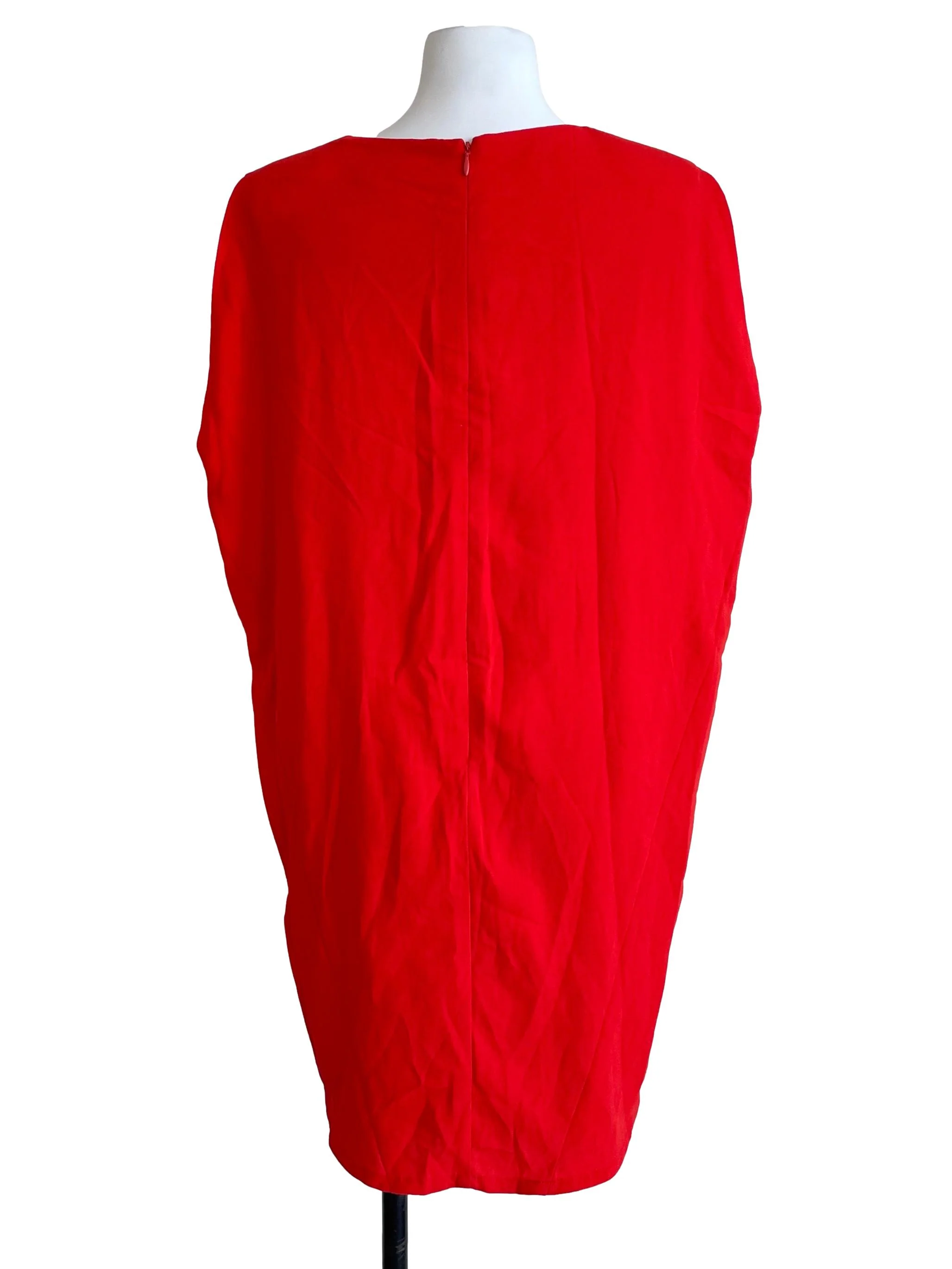 Bright Rose Batwing Dress - Image 2