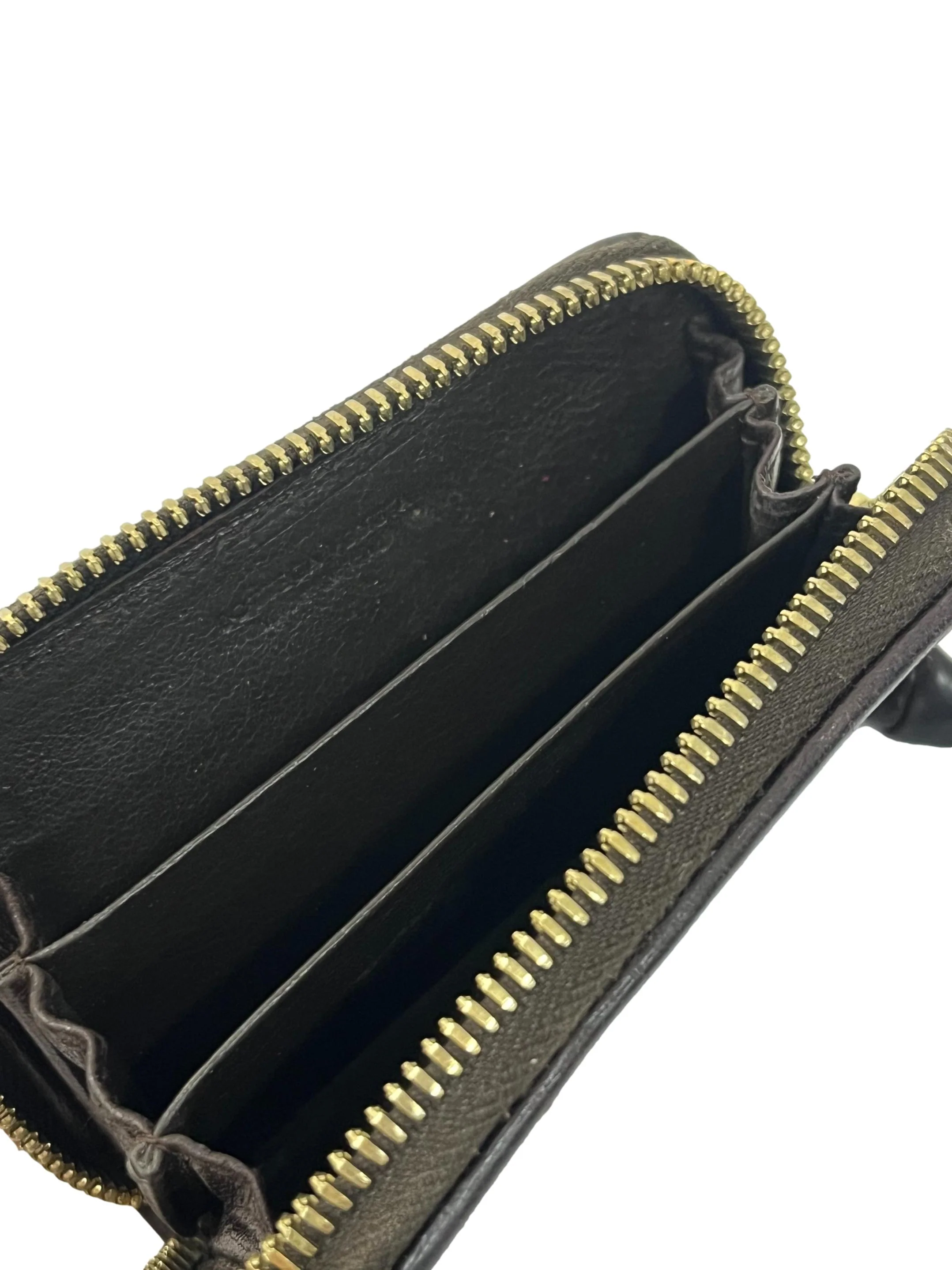 Brown Intrecciato Leather Wallet - Image 3