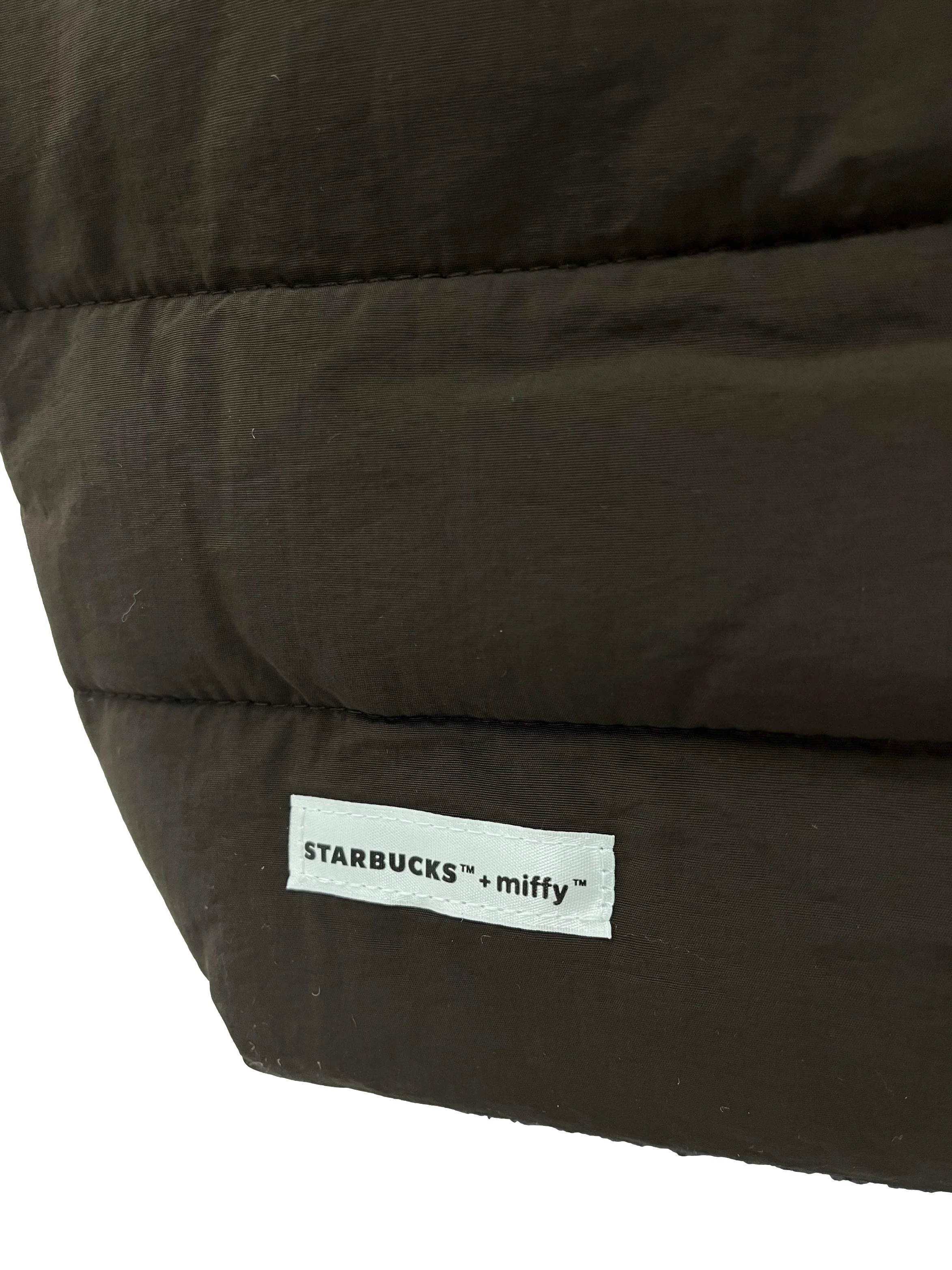 Brown Polyester Starbucks + Miffy Collaboration Crossbody Bag With Detachable Strap CSN - Image 3