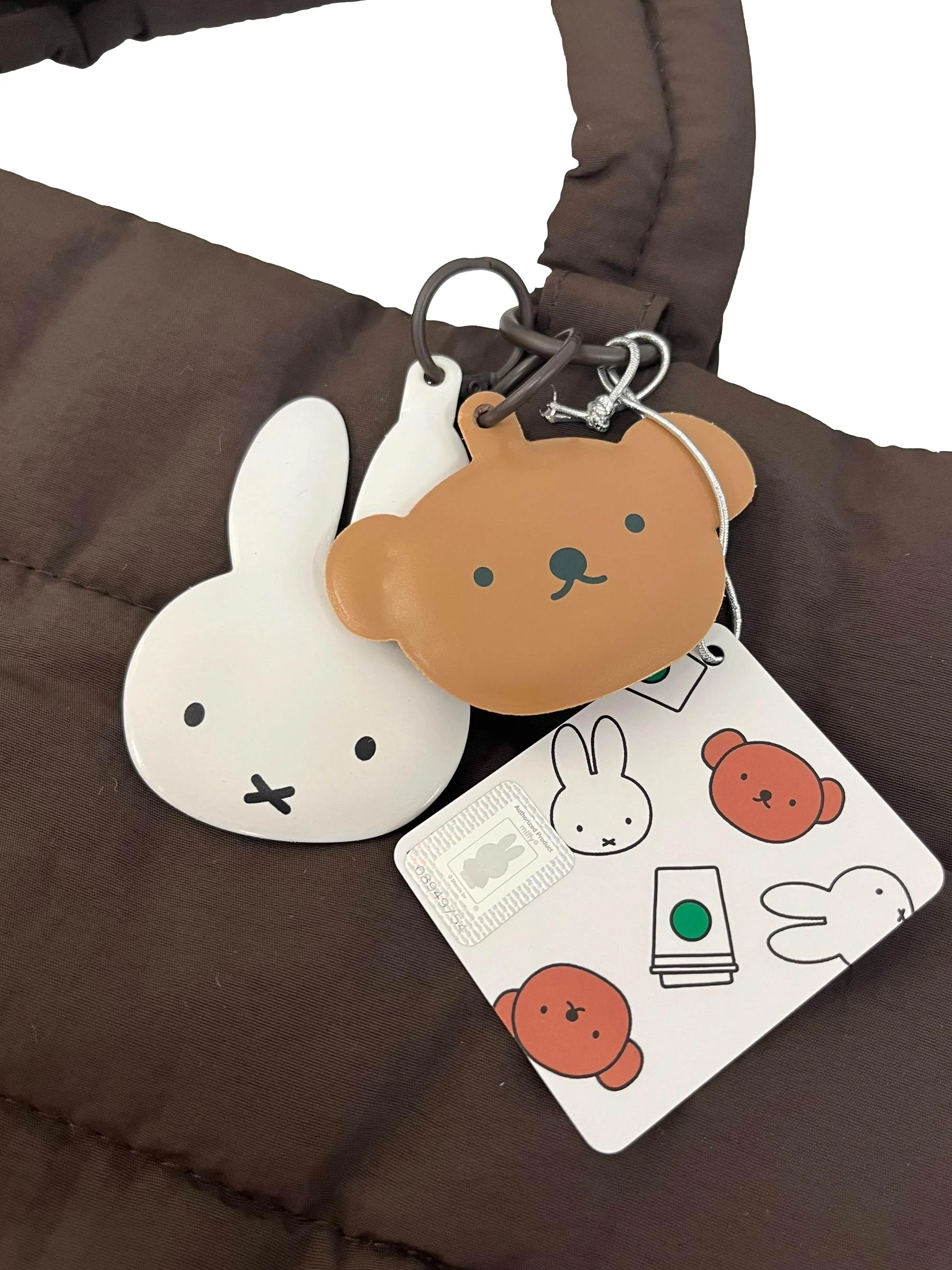 Brown Polyester Starbucks + Miffy Collaboration Crossbody Bag With Detachable Strap CSN - Image 4
