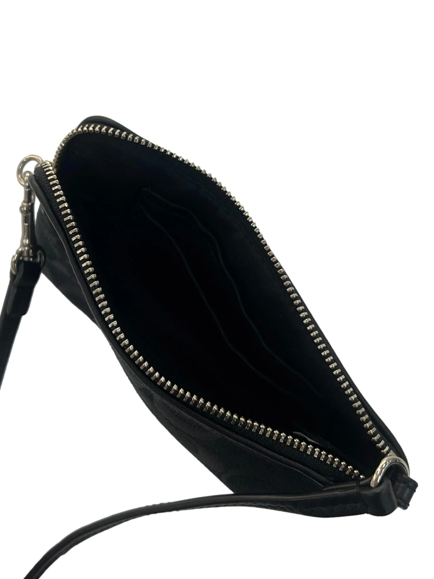 Brown Signature Clutch Wristlet - Image 4