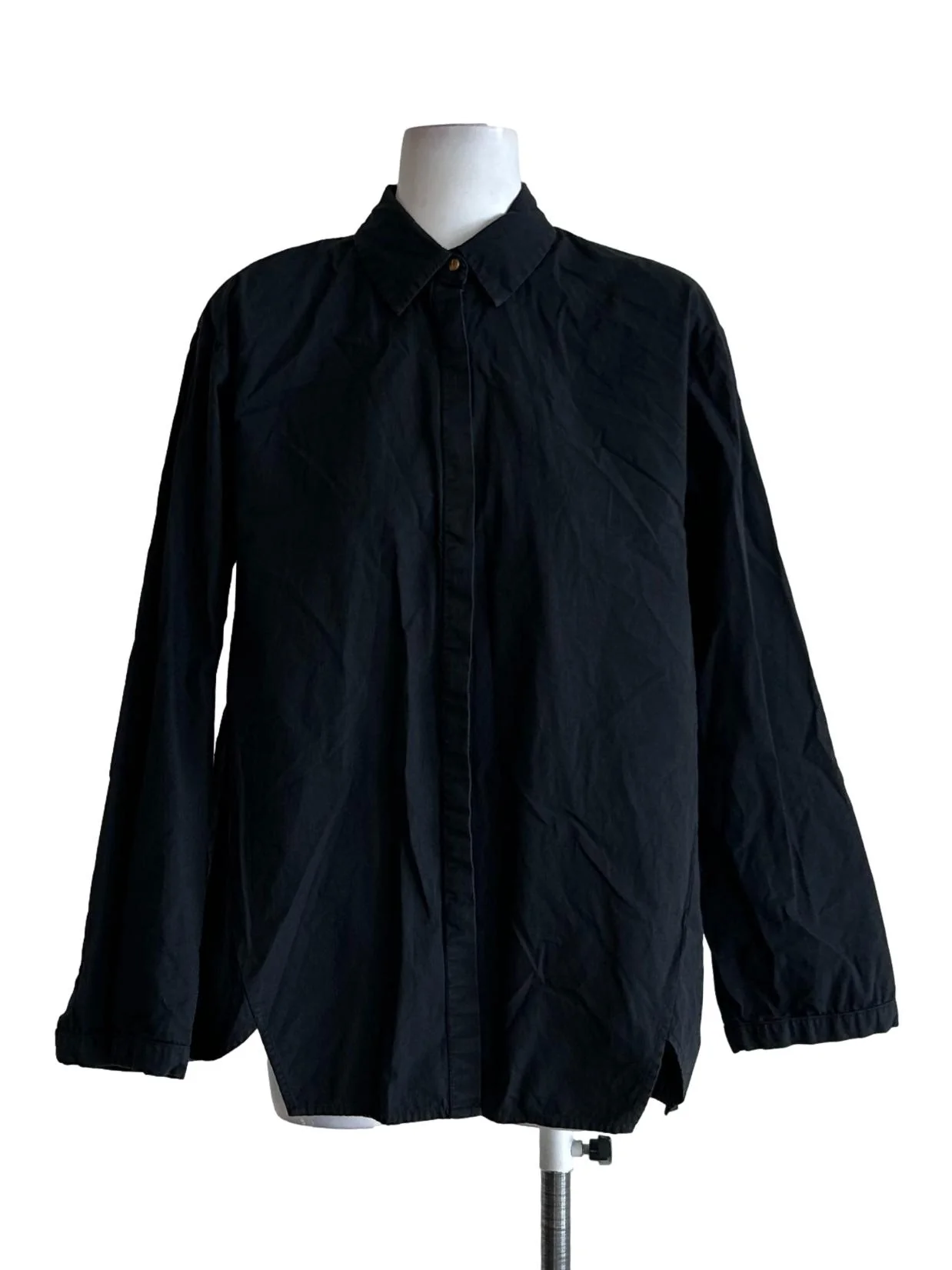 Budapest Organic Cotton Oversized Shirt In Eclipse CSN - Image 2