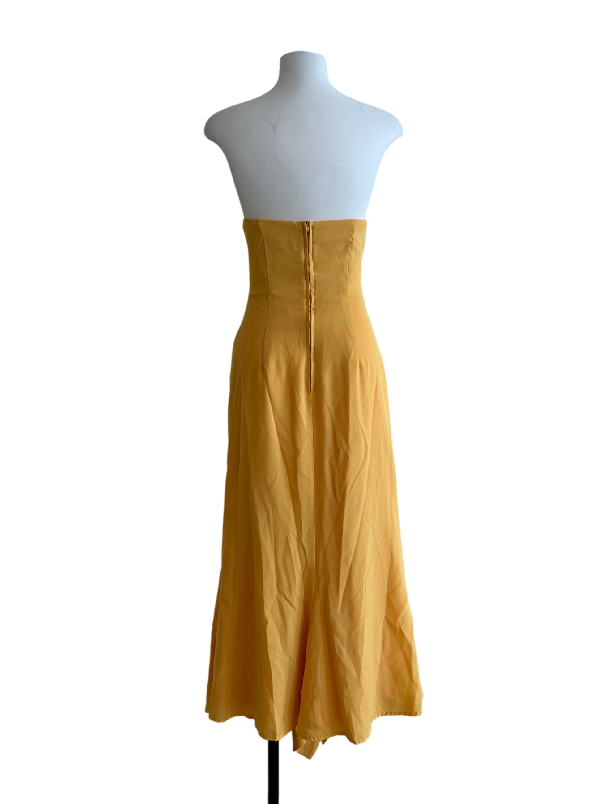Bumblebee Yellow Ruffle Dress - Image 2