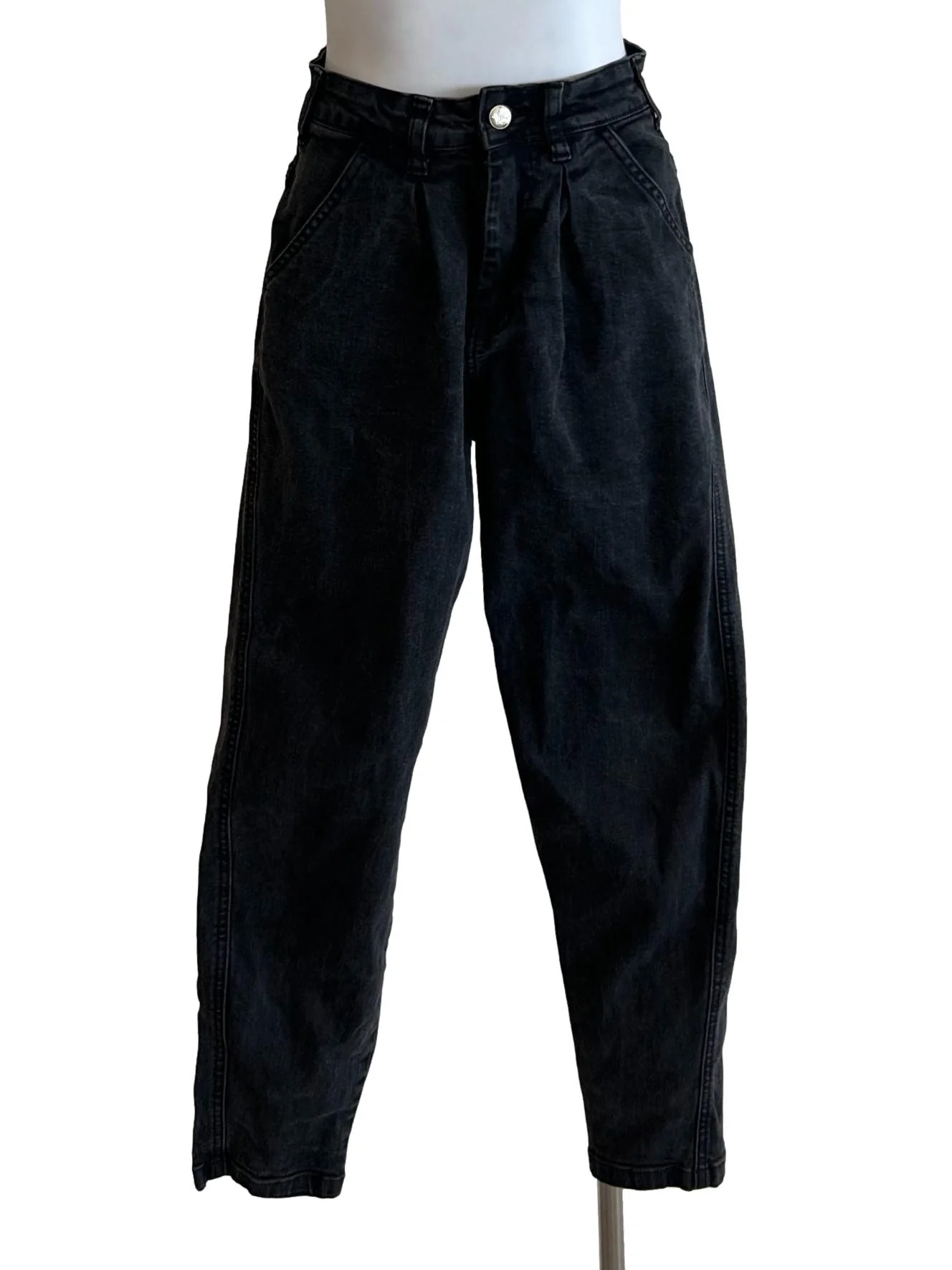 California - High Rise Sustainable Barrel Jeans - Celeste CSN - Image 7