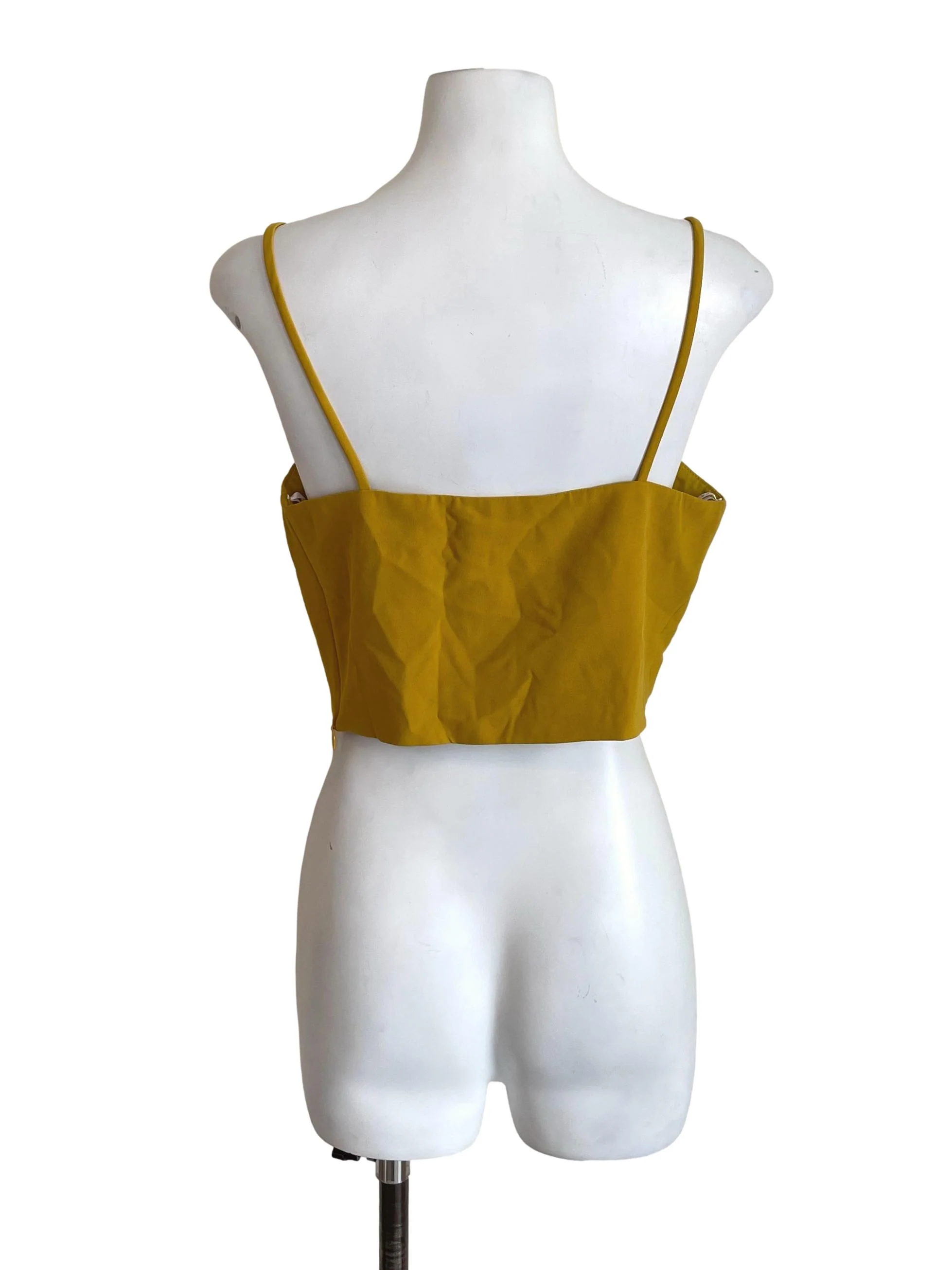 Canary Pleated Tube Camisole LB - Image 2