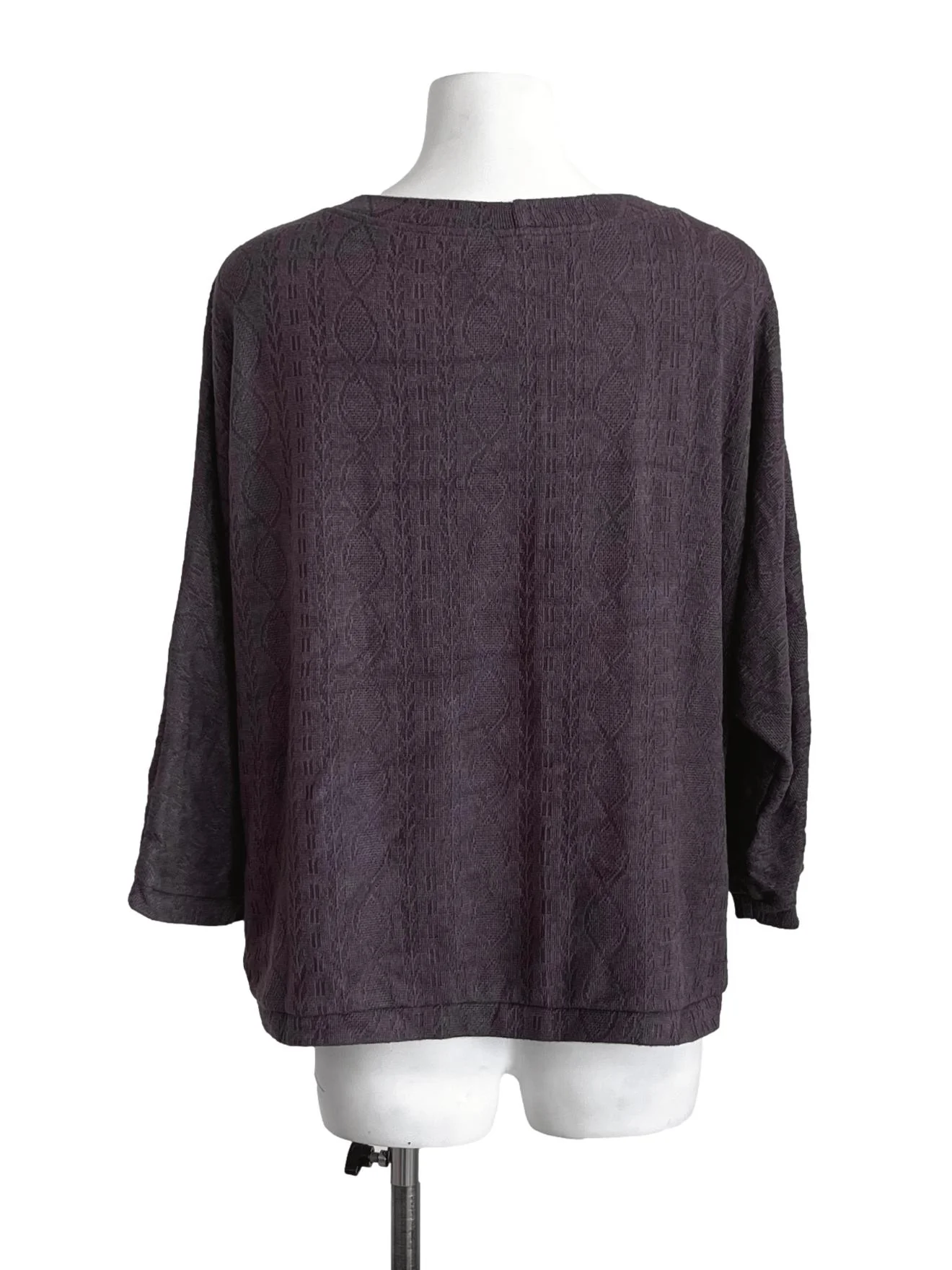 Cedar Brown Basic Knit Cardigan - Image 2