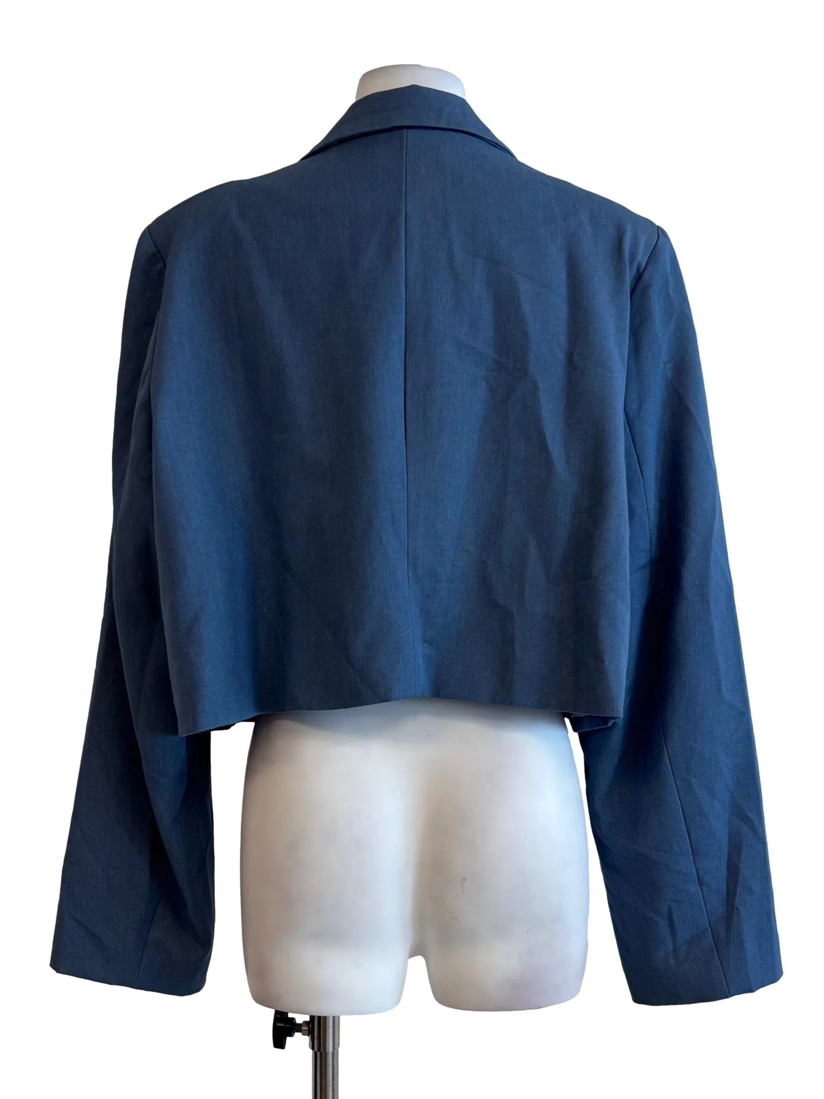 Celadon Blue Surplice Blazer - Image 2
