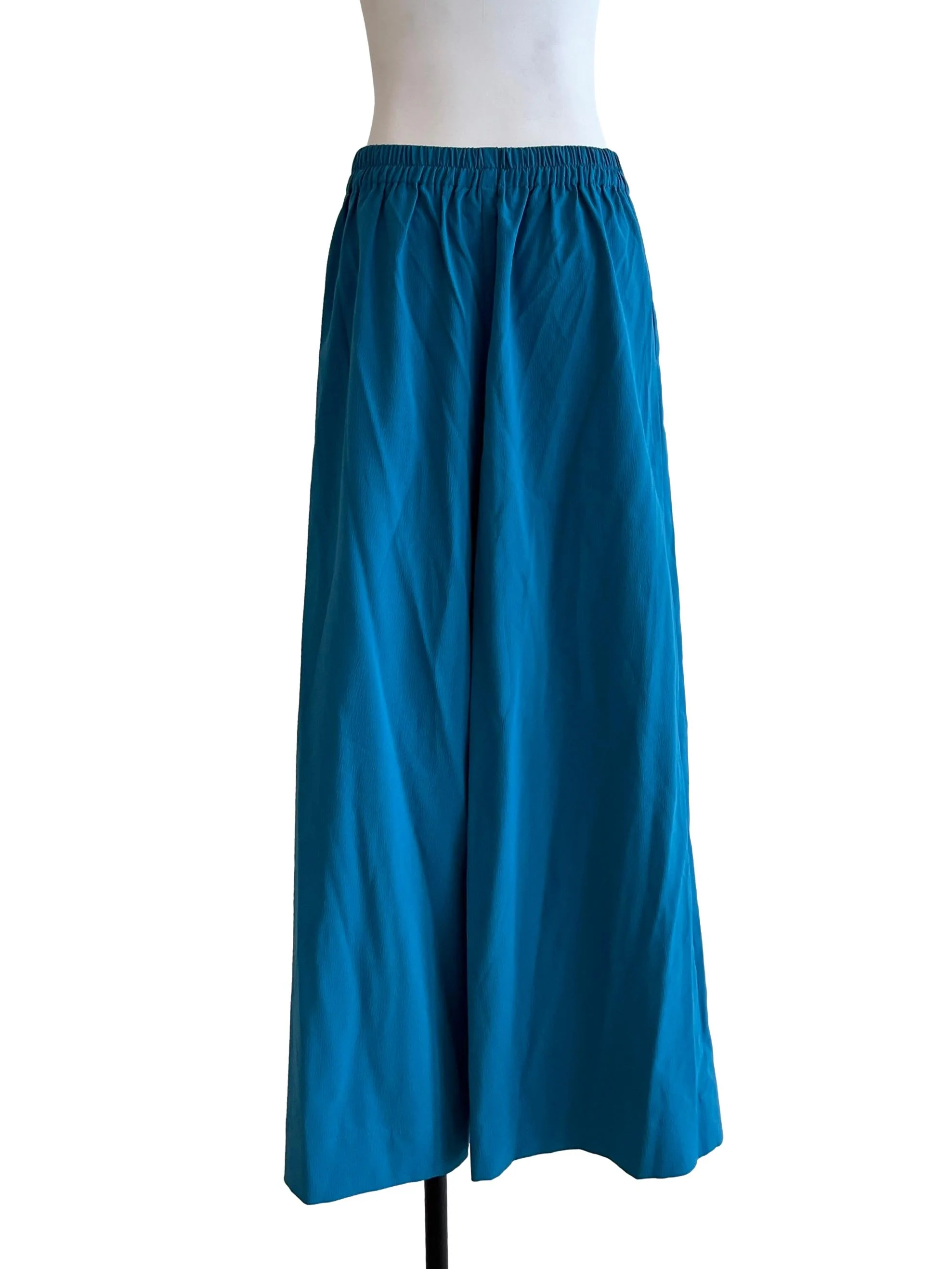 Cerulean Blue Wide Leg Pants - Image 2