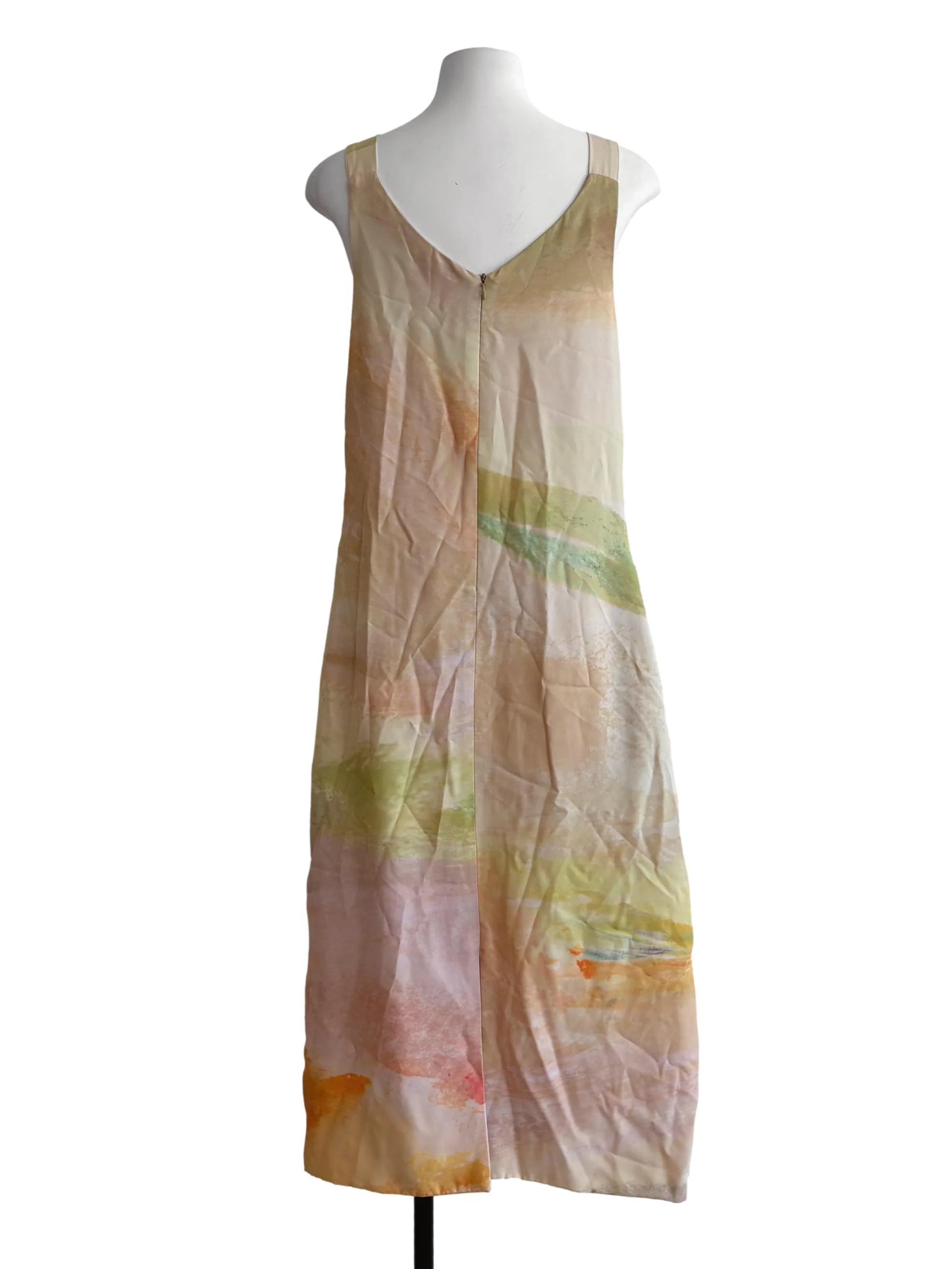 Champagne Apron Marble Dress - Image 2