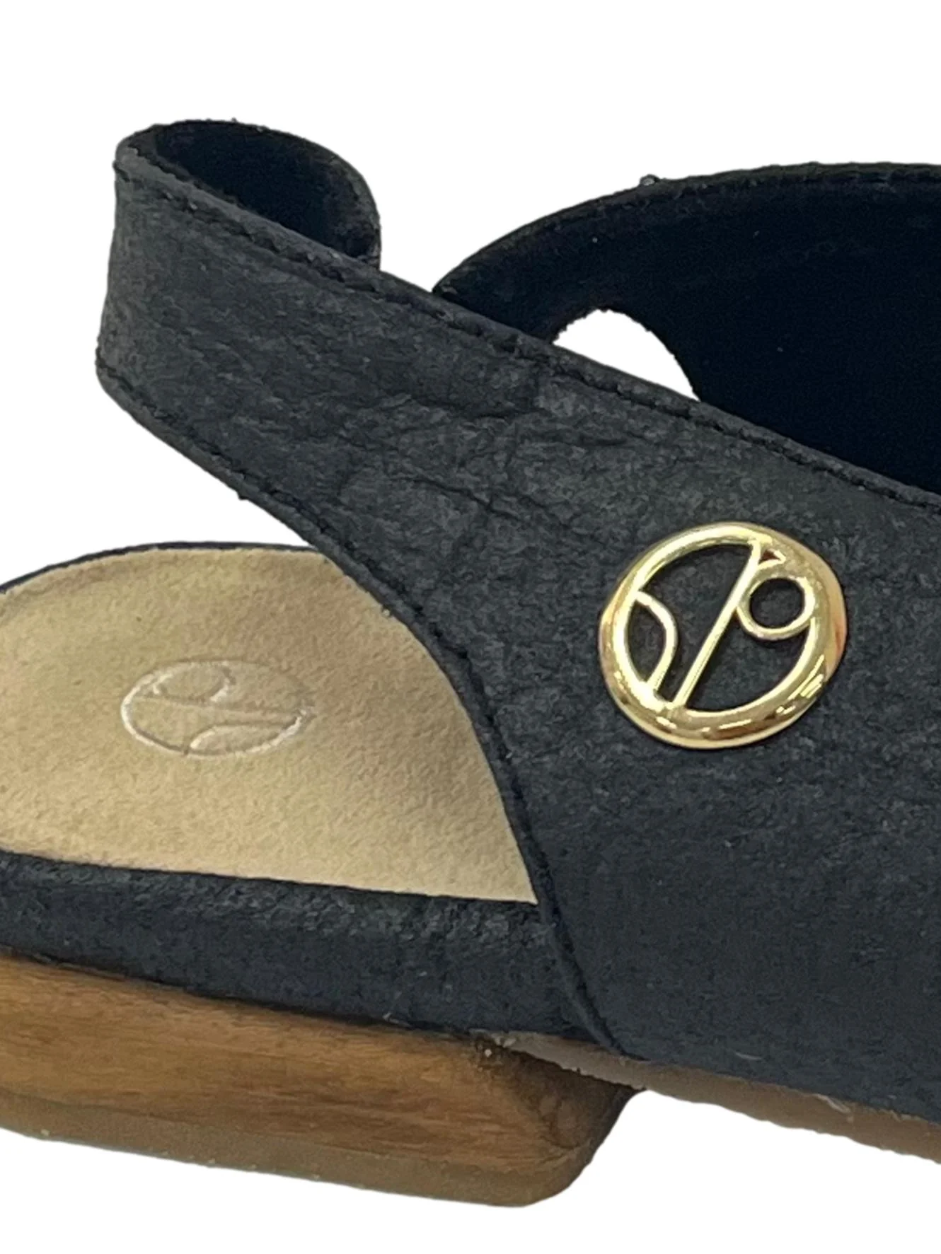 Charcoal Black Cannes Slingback Flat CSN - Image 5
