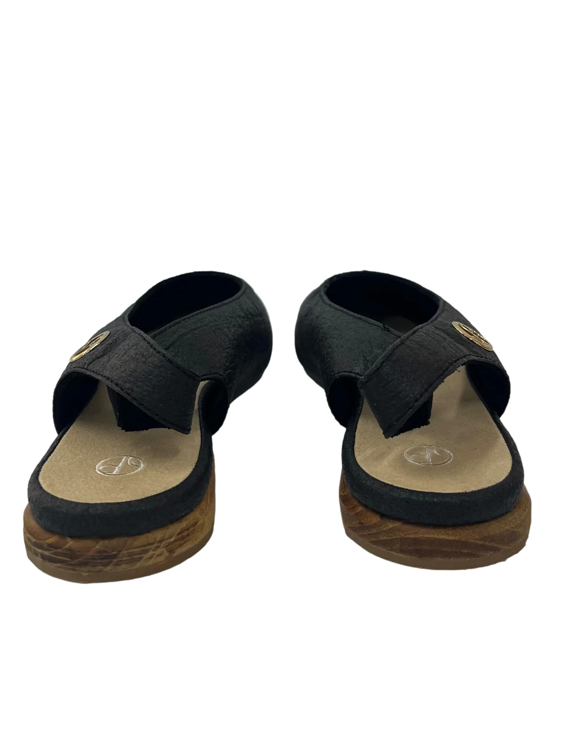 Charcoal Black Cannes Slingback Flat CSN - Image 3