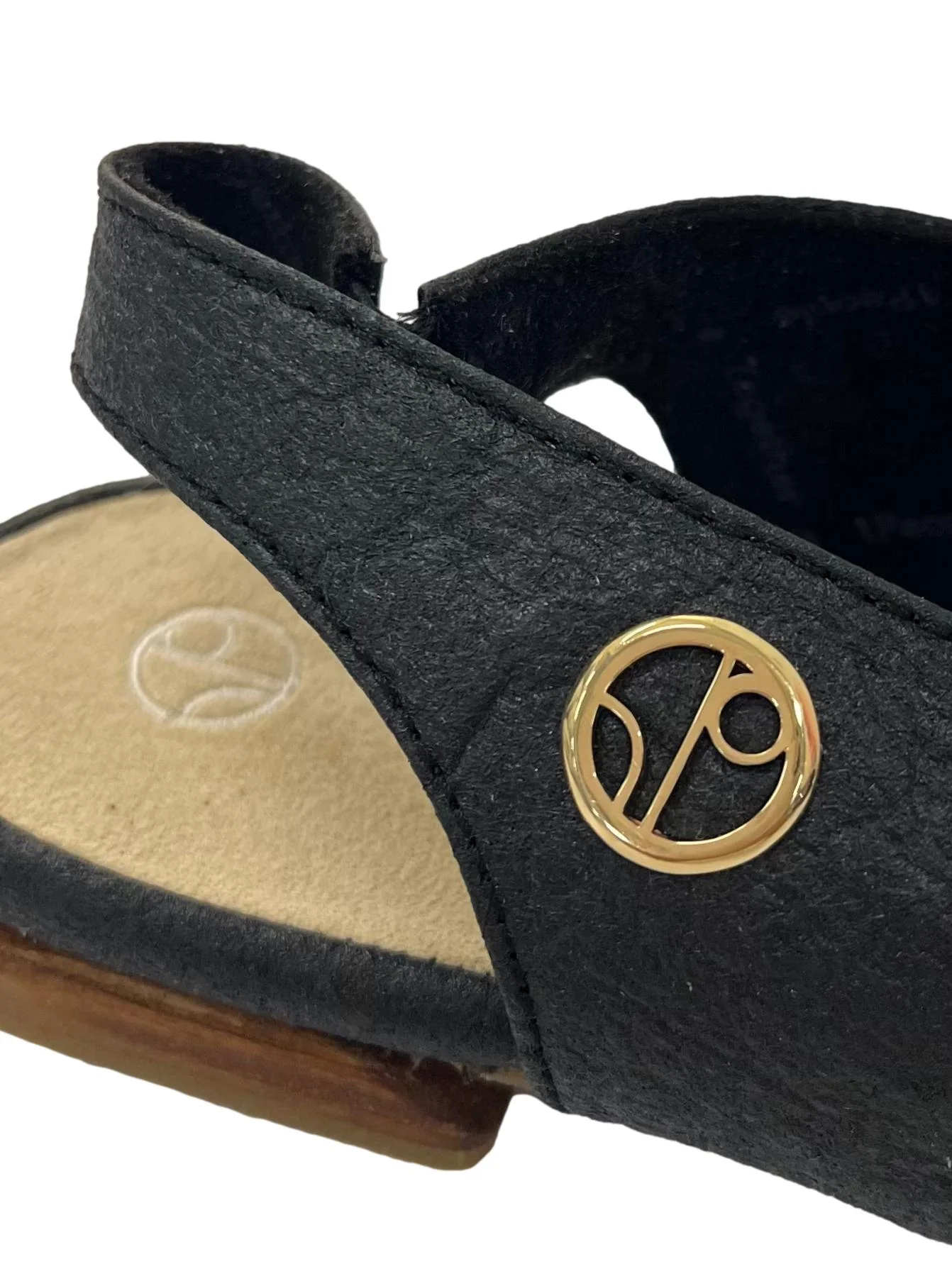 Charcoal Black Cannes Slingback Flat CSN - Image 3
