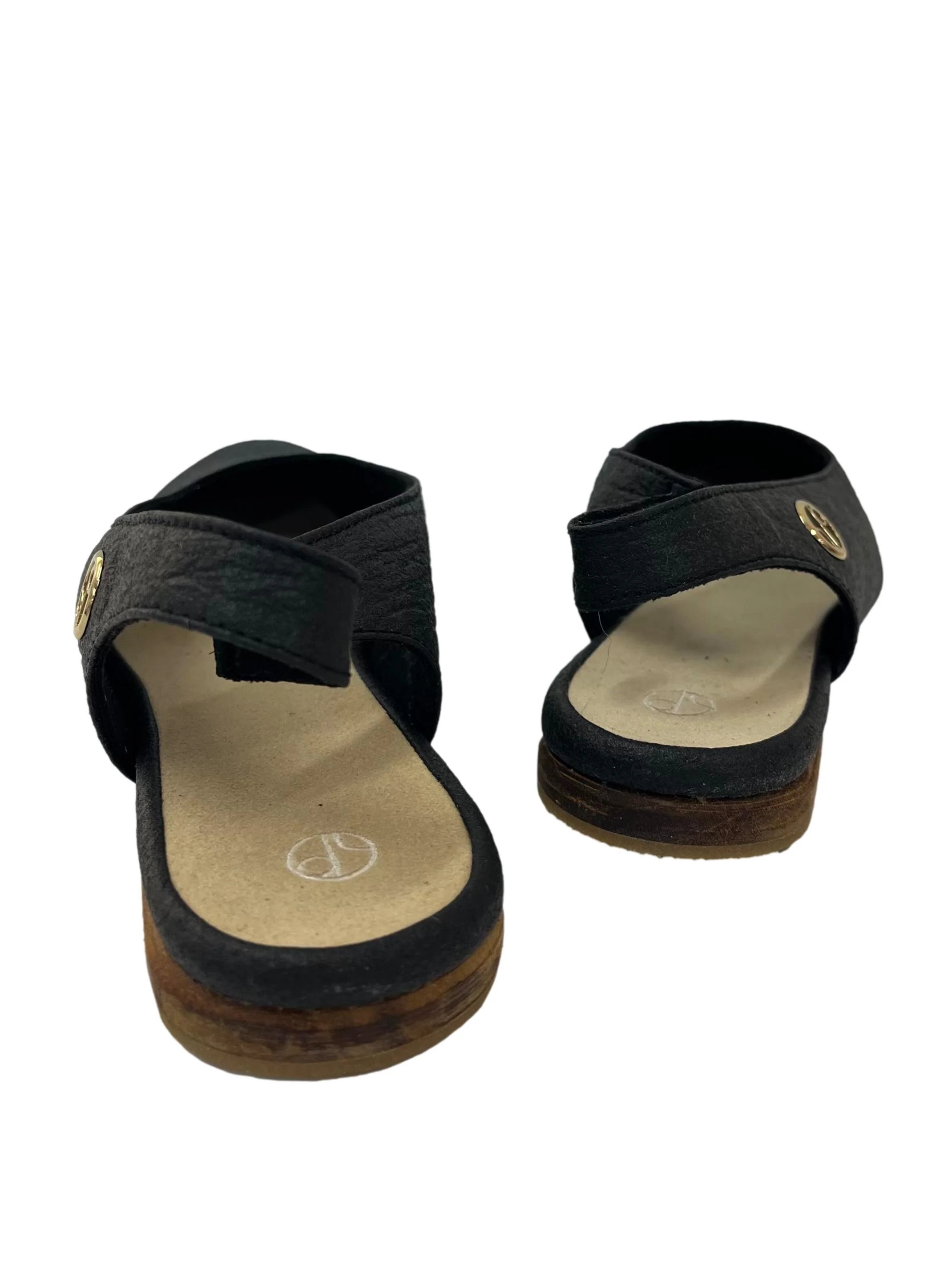 Charcoal Black Cannes Slingback Flat CSN - Image 5