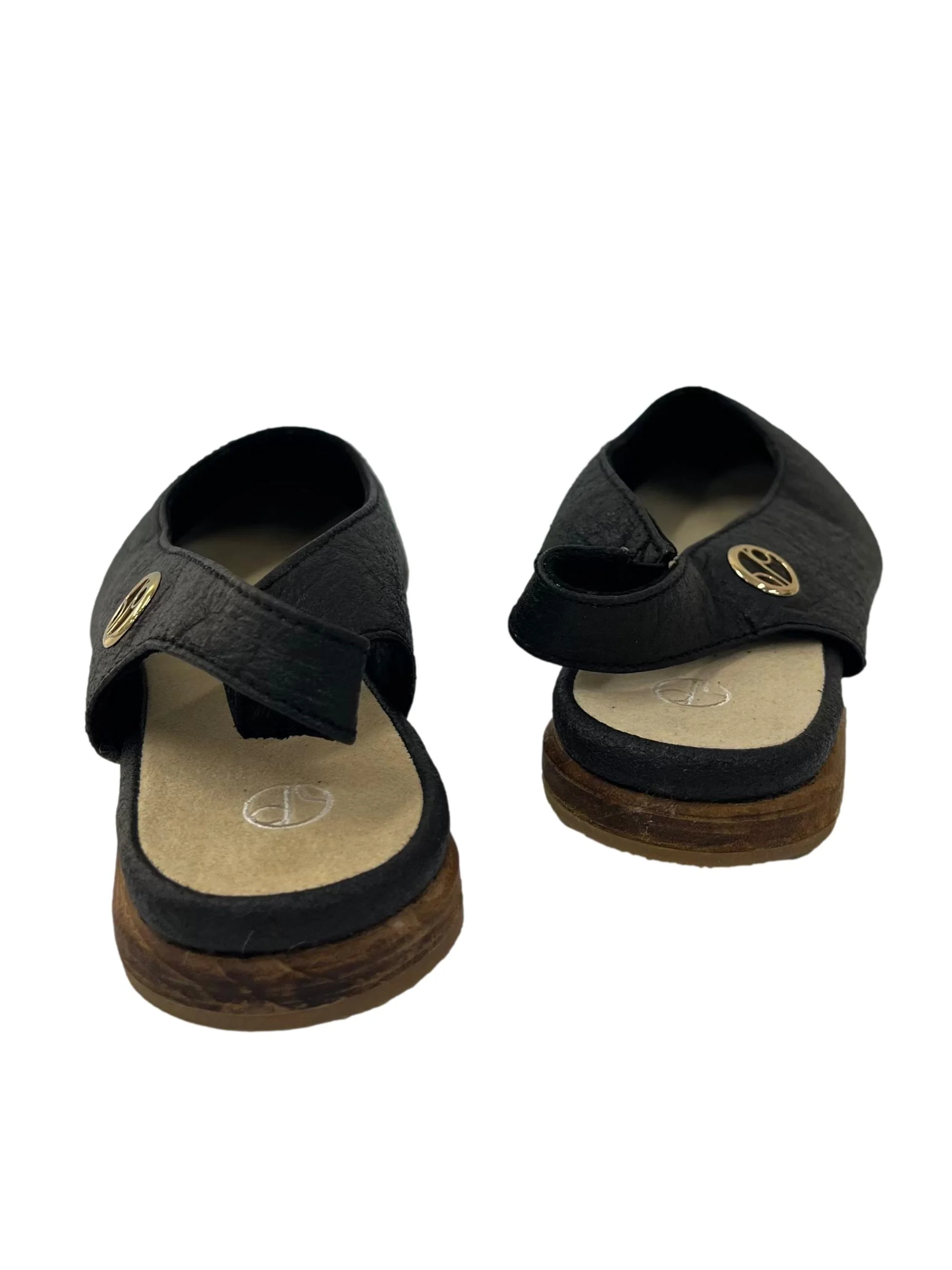 Charcoal Black Cannes Slingback Flat CSN - Image 3