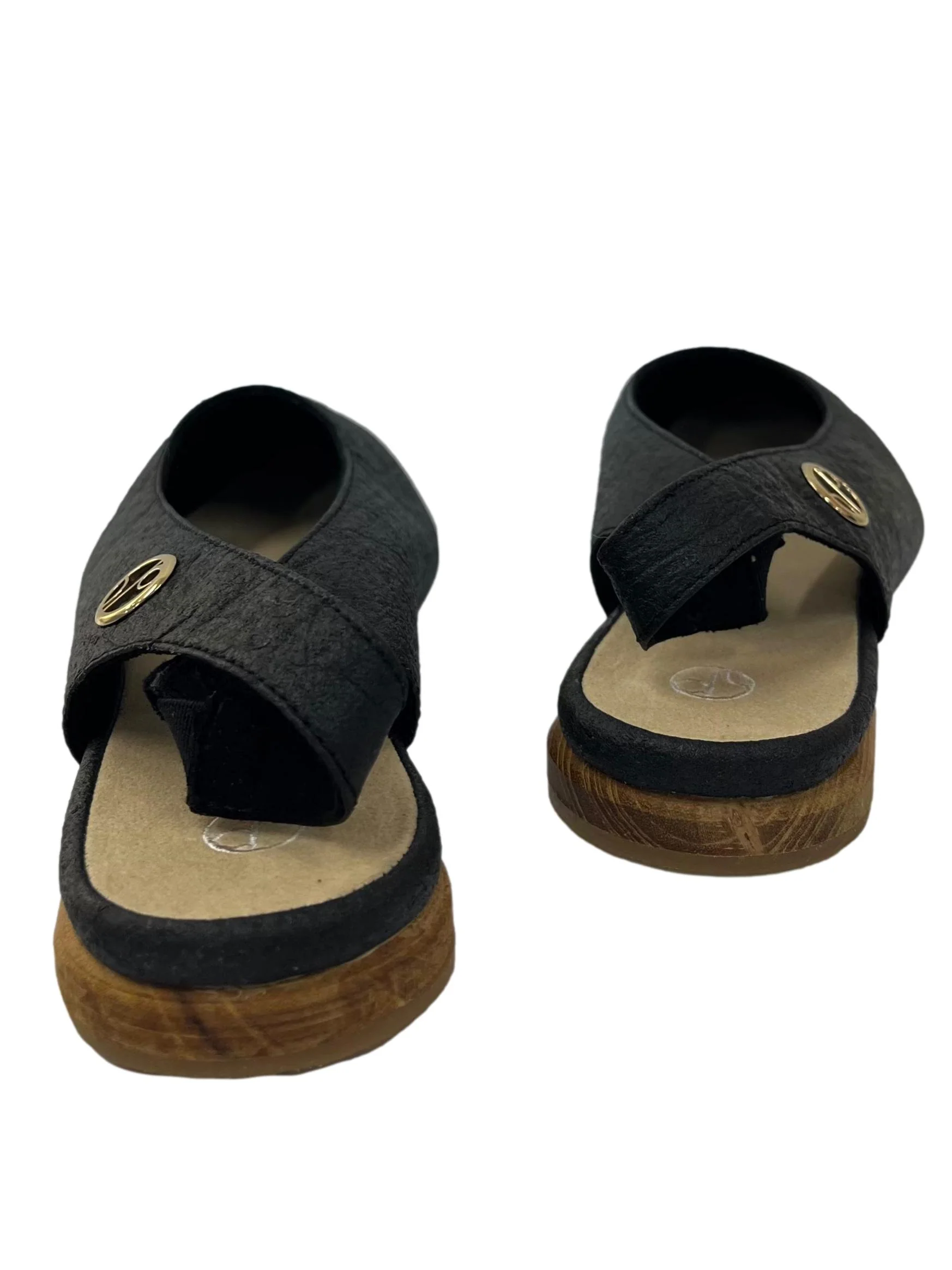 Charcoal Black Cannes Slingback Flat CSN - Image 3