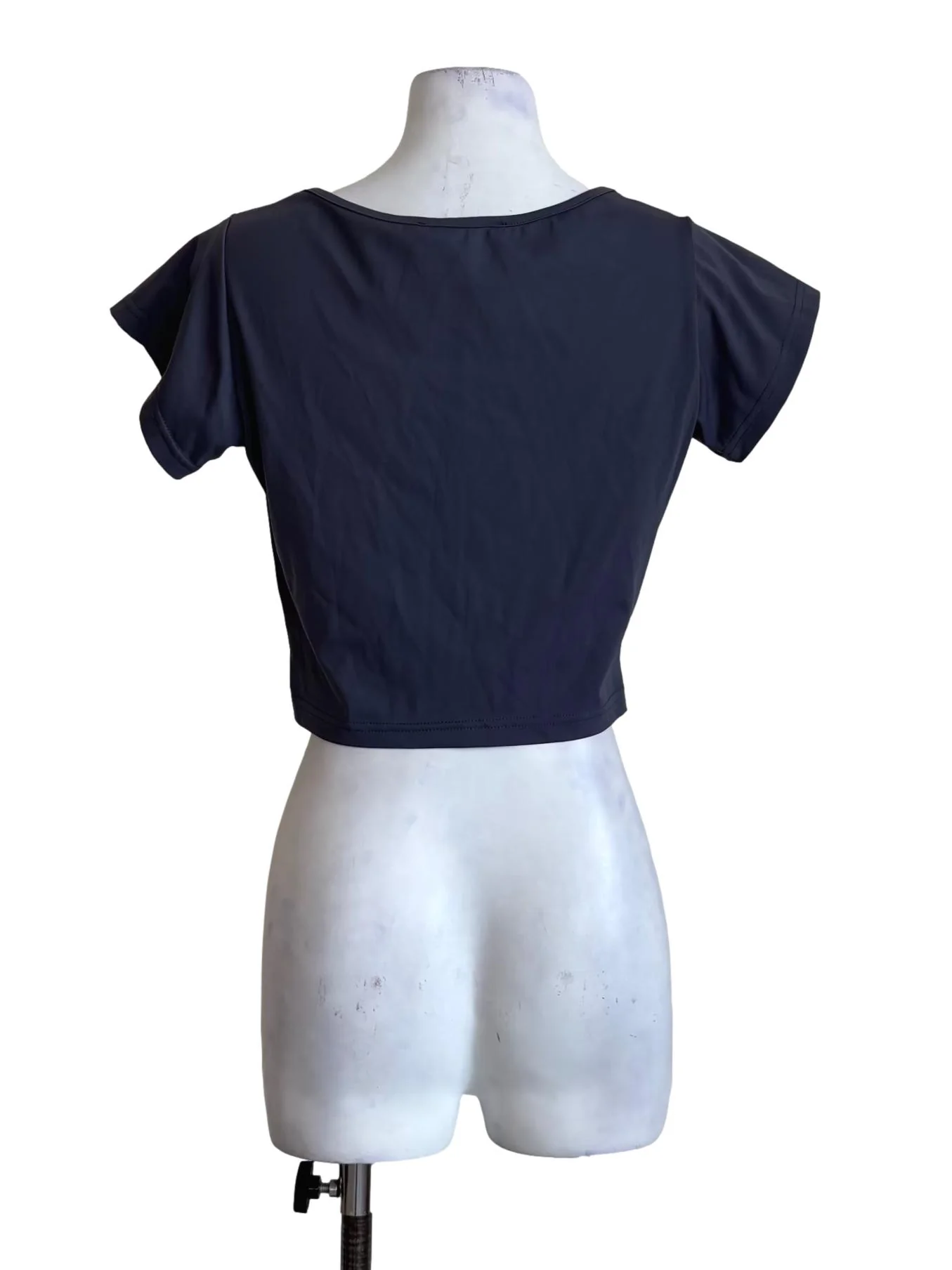 Charcoal Scoop Tank Top - Image 2