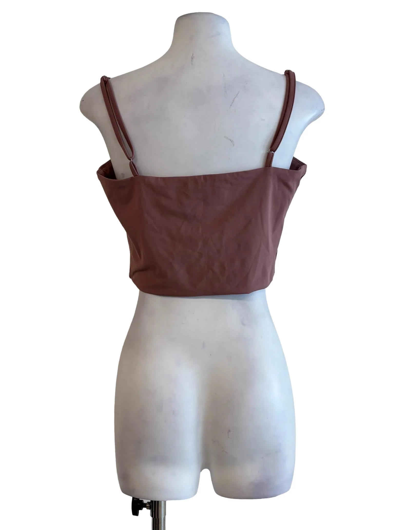 Charm Pink Crop Cami Top - Image 2