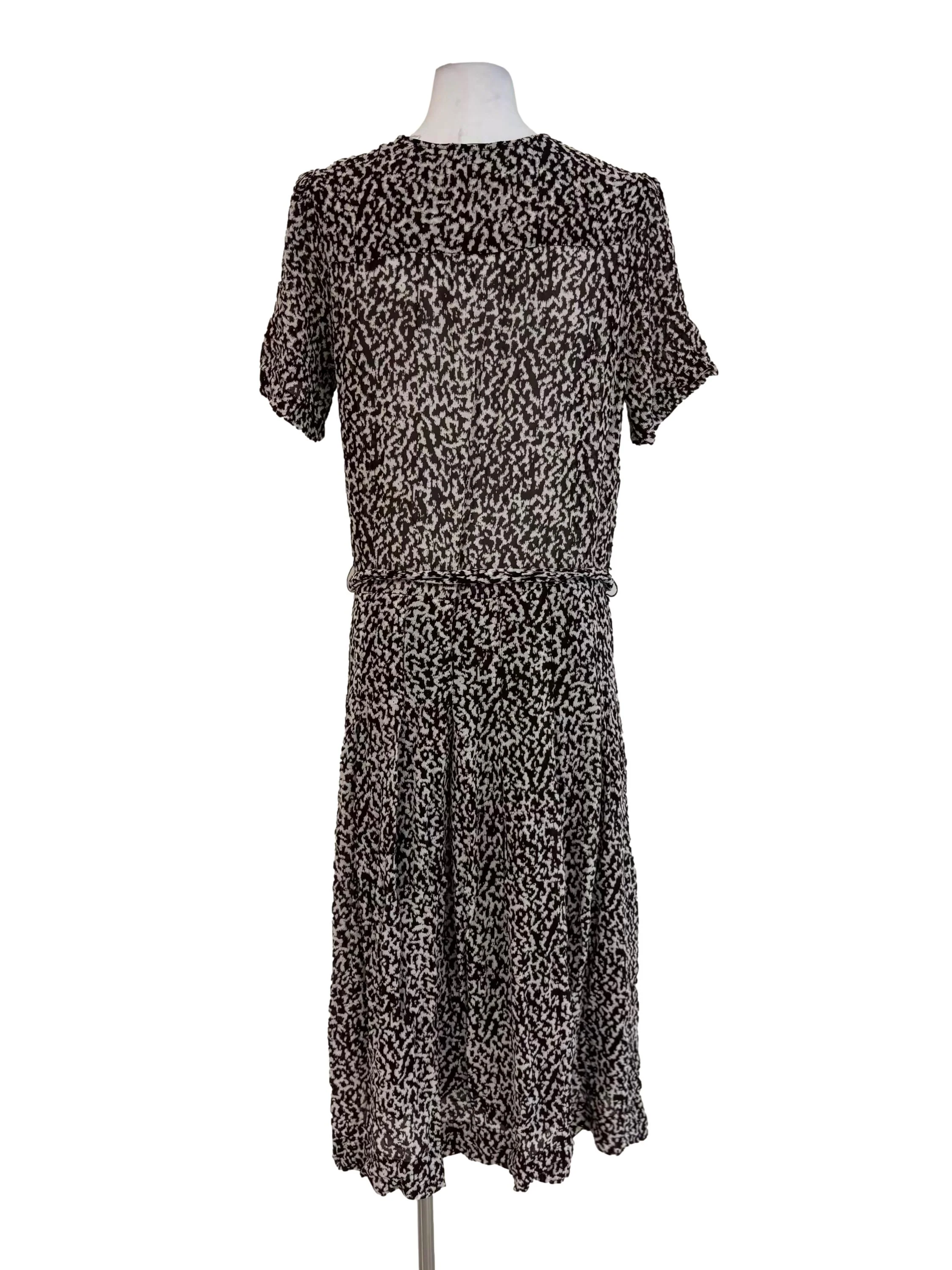 Chocolate Printed Texture Dress - Image 2