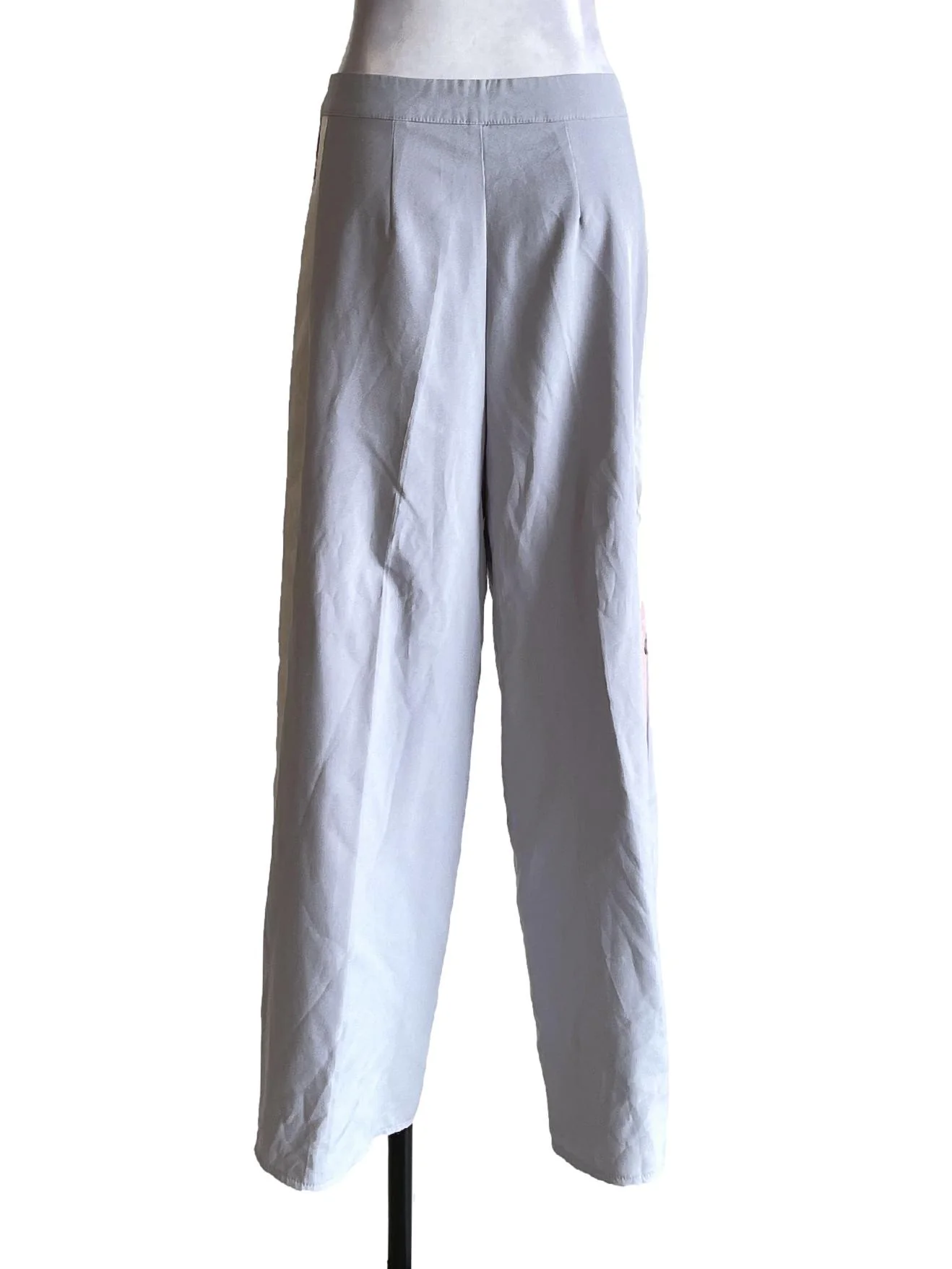 Cloud Grey Pink White Straight Pants - Image 2