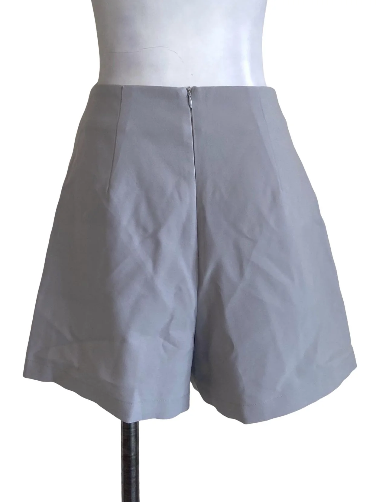 Cloud Grey Twill Short Pants - Image 2