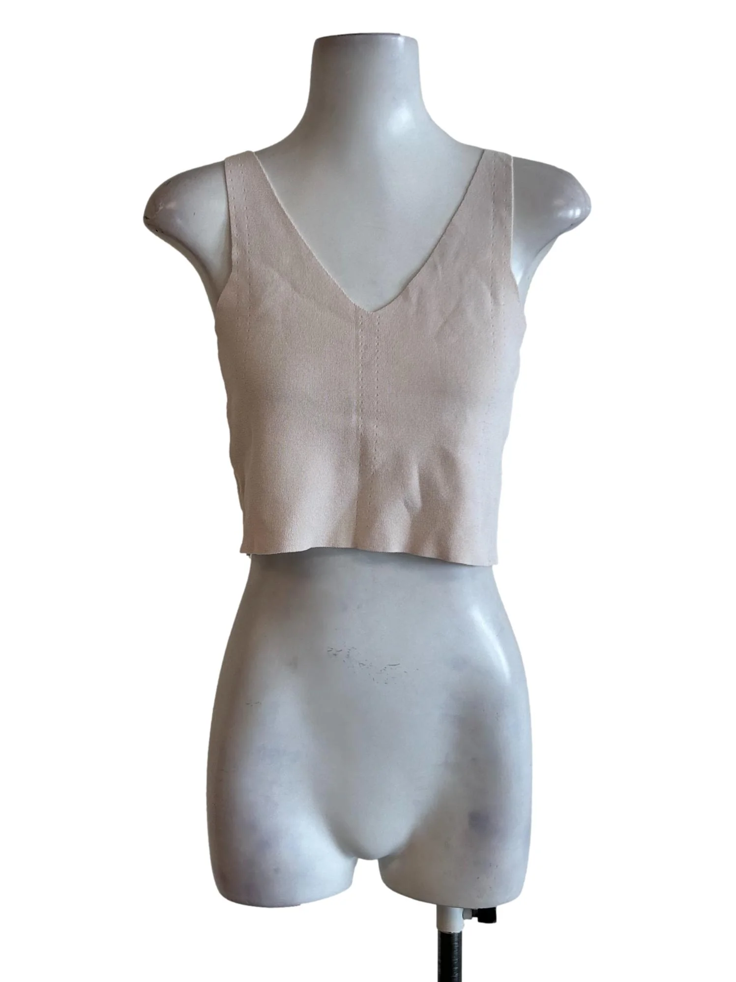 Coconut White Sleeveless Top