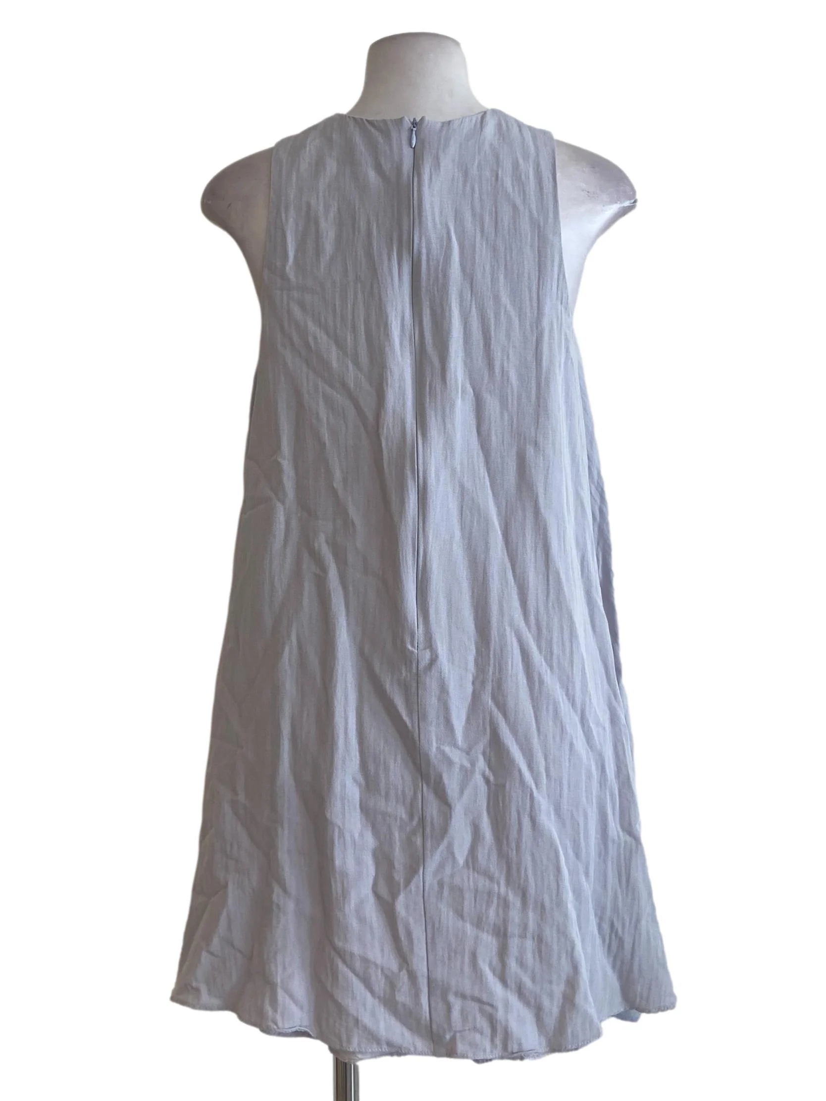 Coin Grey Sleeveless Tent Dress - Image 2
