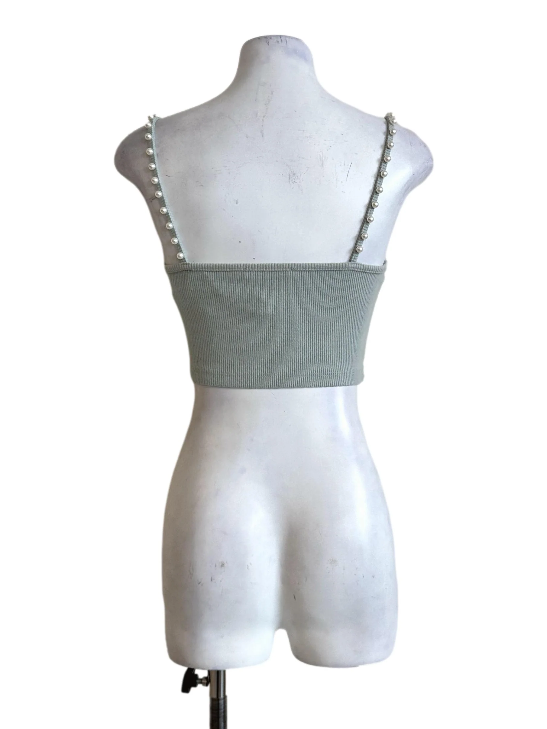 Coin Grey Sleeveless Top - Image 2