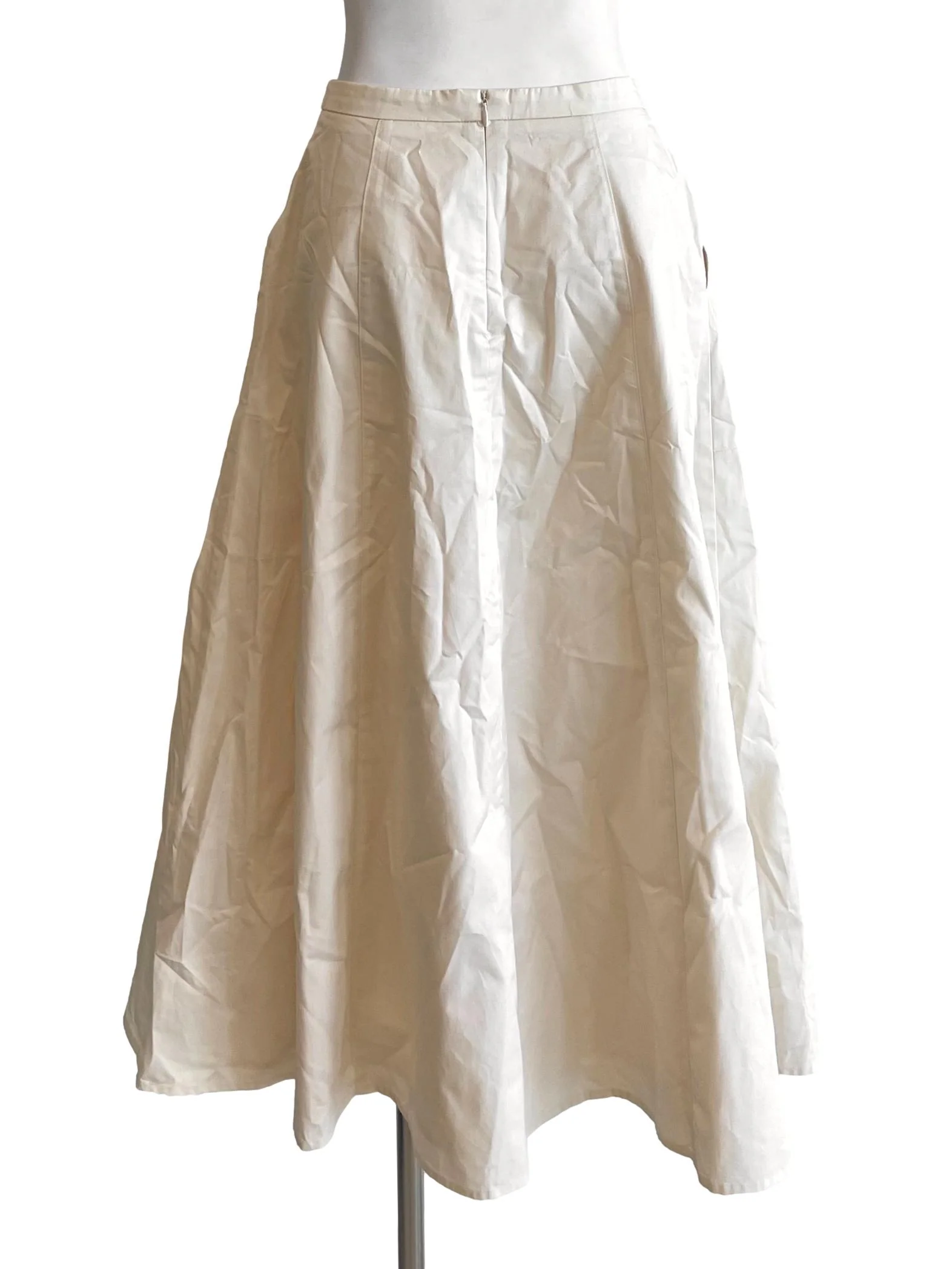 Cotton A-line Midi Skirt OSN - Image 2